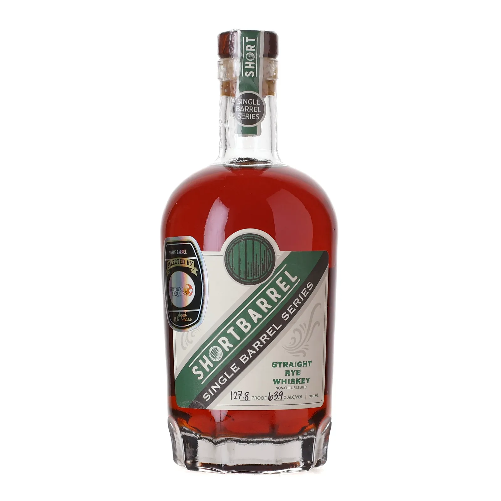 Shortbarrel 'Per Dido Liquors' Private Barrel Selection 11 Year Old, Oak Cask, Shortbarrel, 63.9% whisky bottle