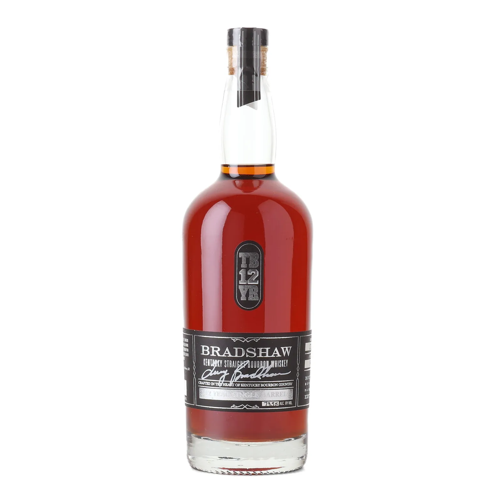 Bradshaw Single Barrel 12 Year Old, 73.5% whisky bottle