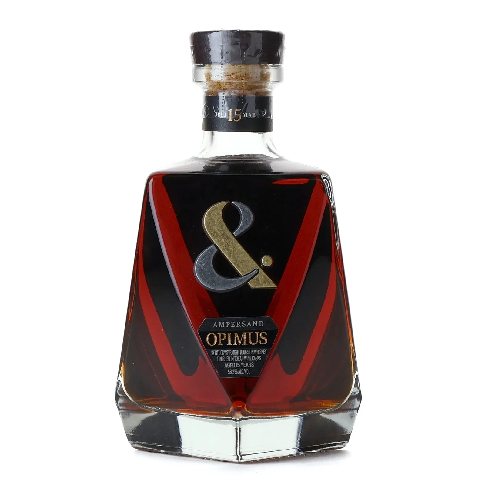 Ampersand Opimus 15 Year Old, American Oak & Tokaji Wine Cask, 2025, 58.3% whisky bottle