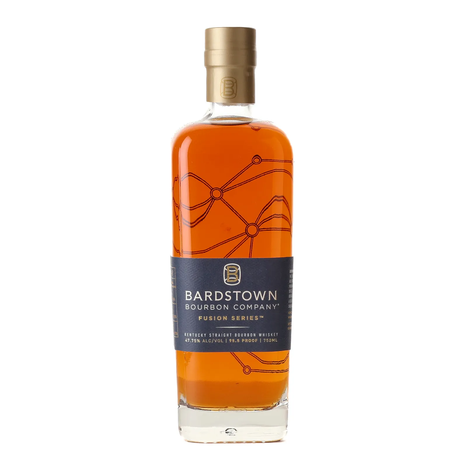 Bardstown Bourbon Company Fusion Series #8 Bourbon, New Oak Cask, 4 Year Old, 47.8% whisky bottle