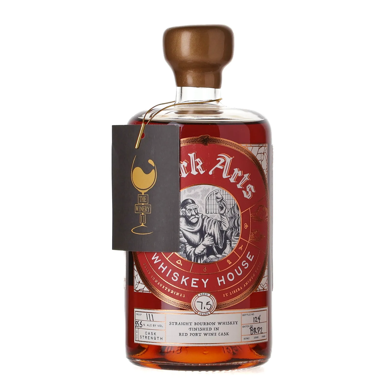 Dark Arts The Winery II Full Port Press 7 Year Old, Red Port Cask, Batch No. BRP2, 55.5% whisky bottle