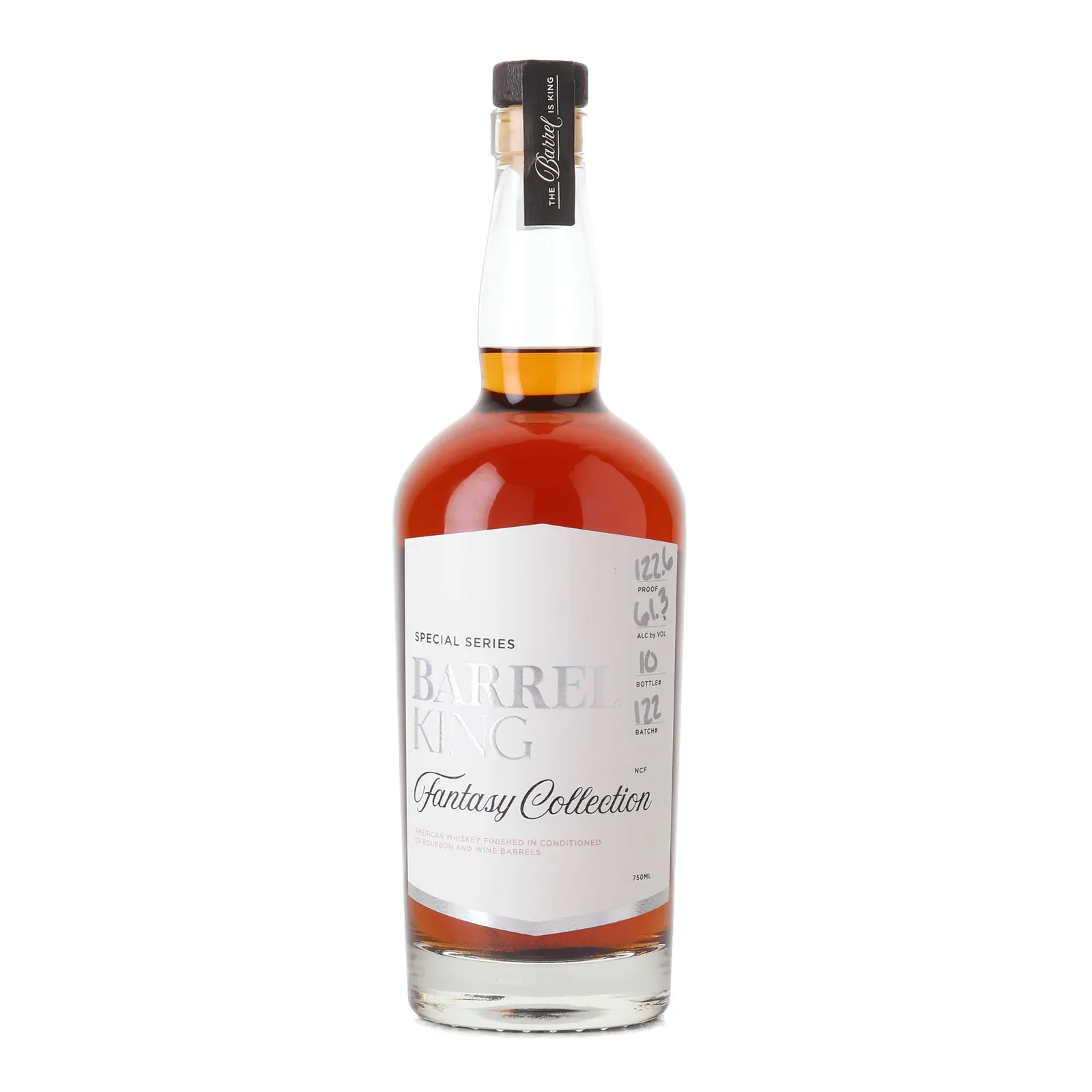 Barrel King This King Takes the Cake Fantasy Collection Batch No. 122, 61.3% whisky bottle