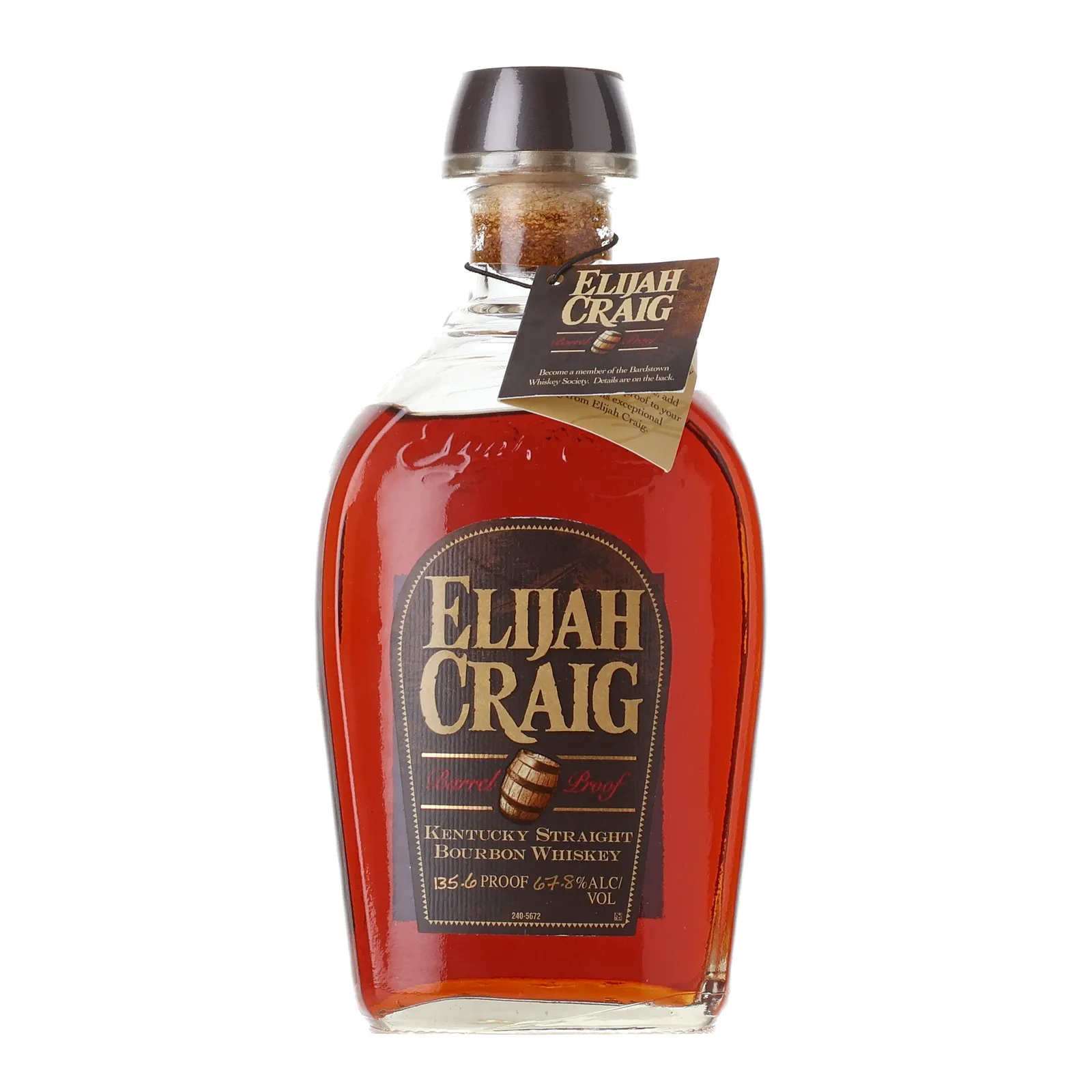 Elijah Craig Barrel Proof 12 Year Old, Batch No. C915, 2015, 67.8% whisky bottle