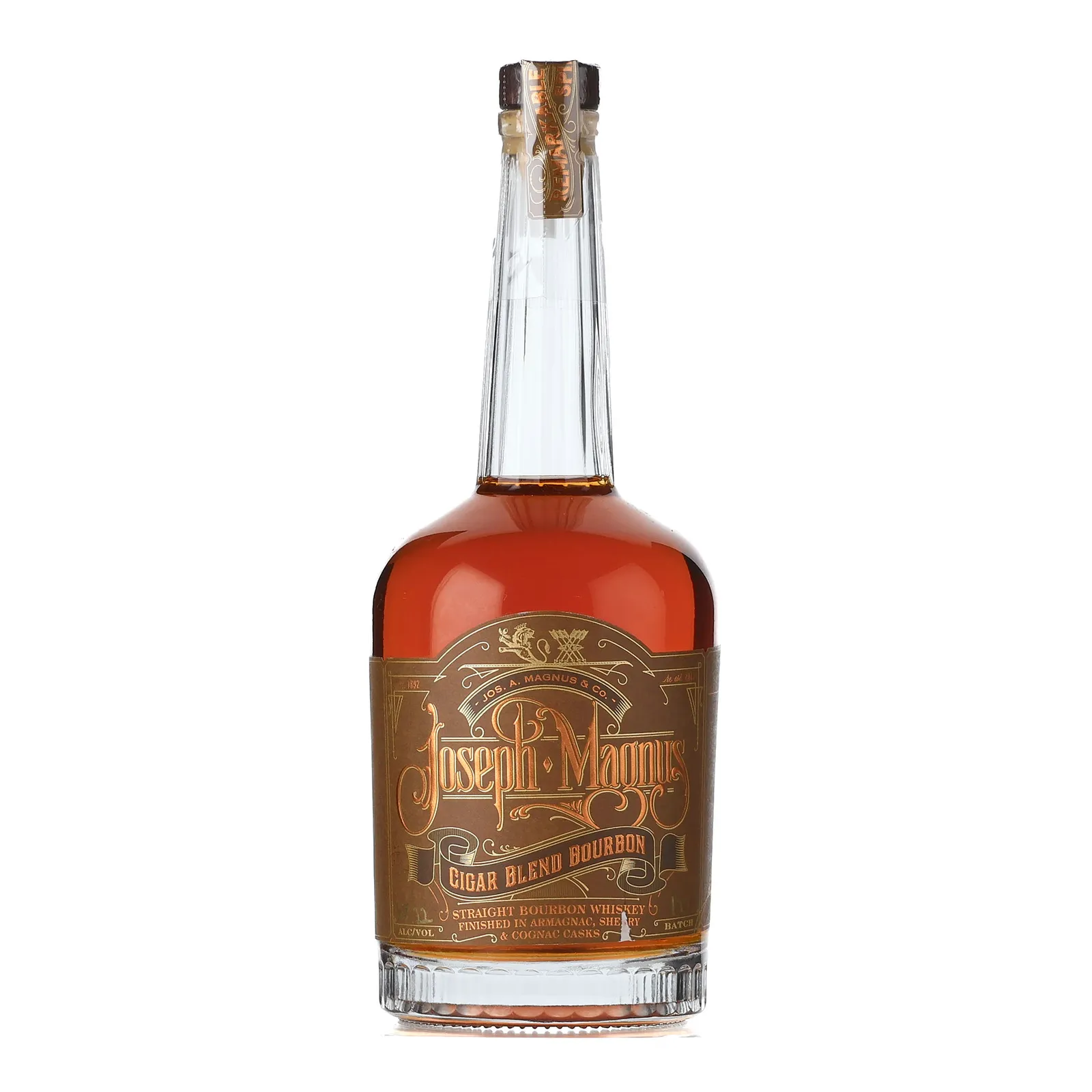 Joseph A. Magnus Cigar Blend, Armagnac, Cognac & Sherry Cask, Batch No. 127, 58.2% whisky bottle