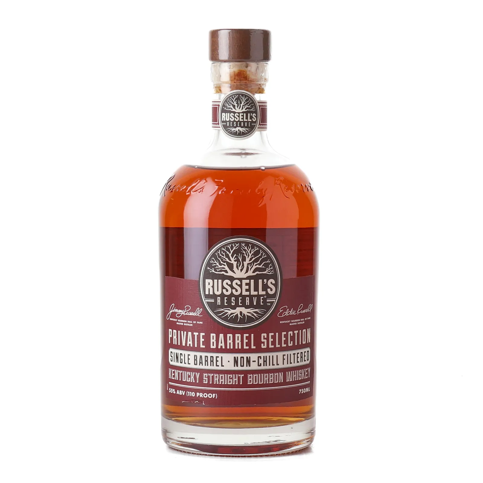 Russell's Reserve Private Barrel Selection, Cask #20-0016, 2011, 55% whisky bottle
