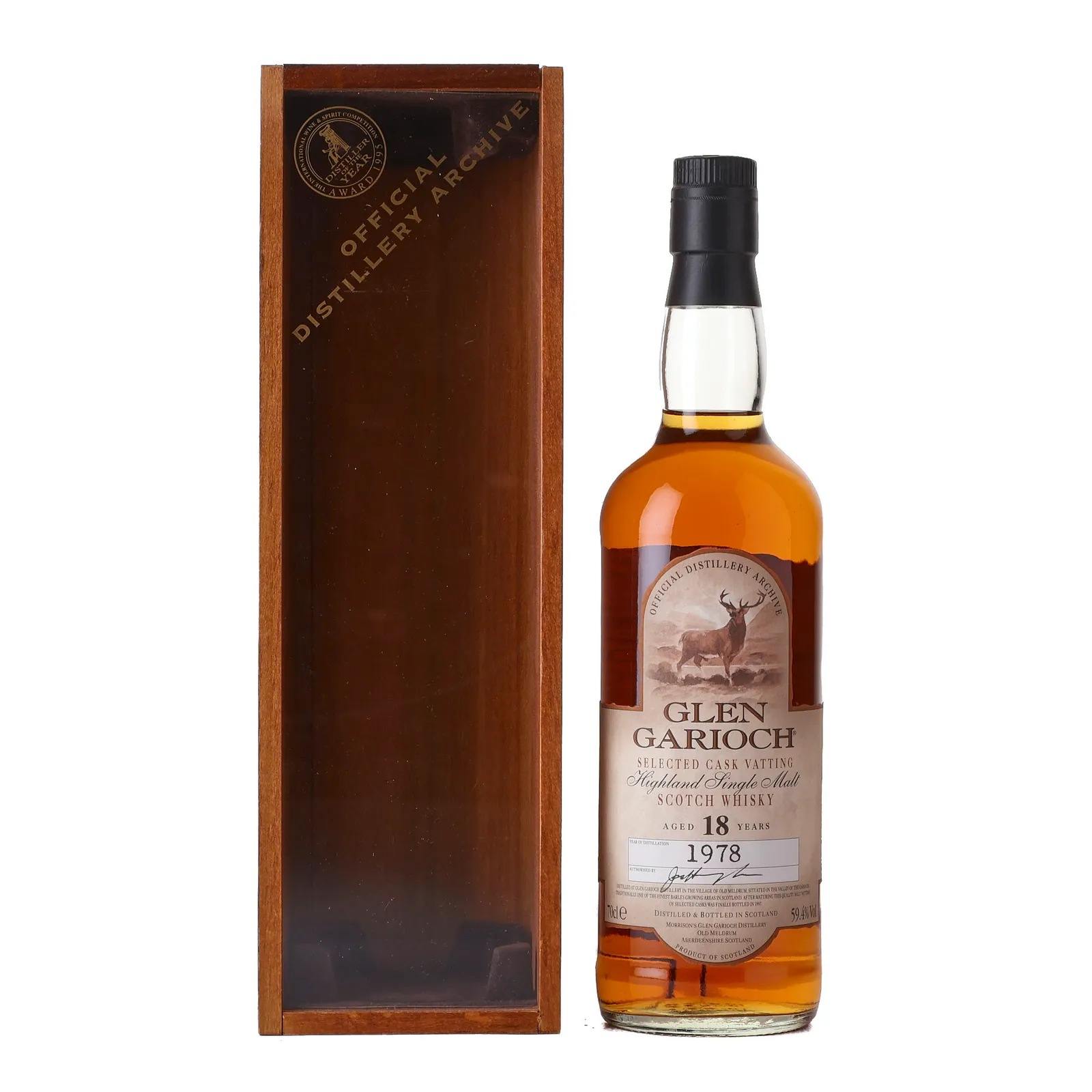 Glen Garioch Selected Cask Vatting Official Distillery Archive 18 Year Old, Oak Cask, 1997, 59.4% whisky bottle