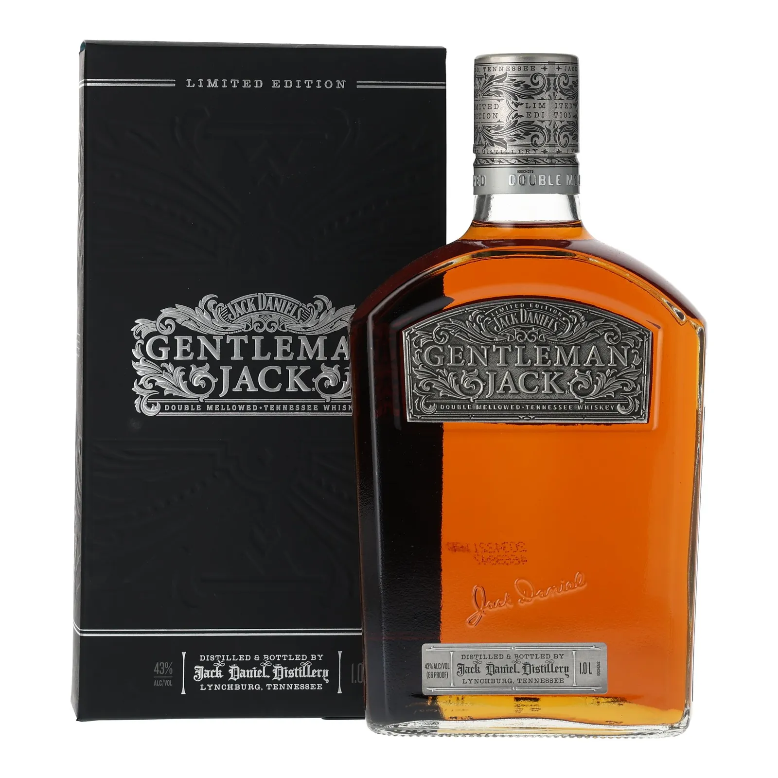 Gentleman Jack Double Mellowed Limited Edition, 2017, 43% whisky bottle