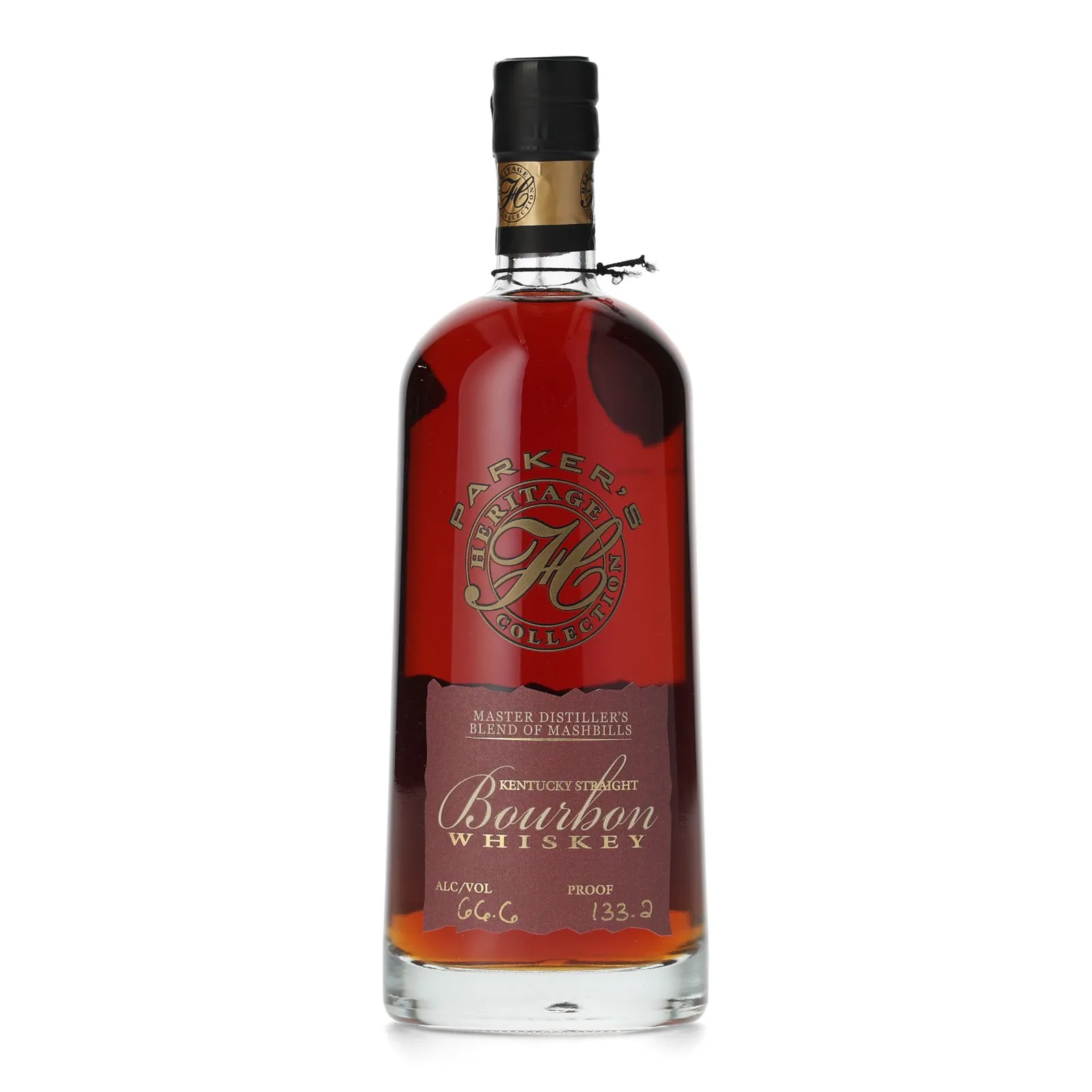 Parker's Heritage Collection 6th Edition - Master Distiller's Blend of Mashbills Bourbon, 2012, 66.6% whisky bottle