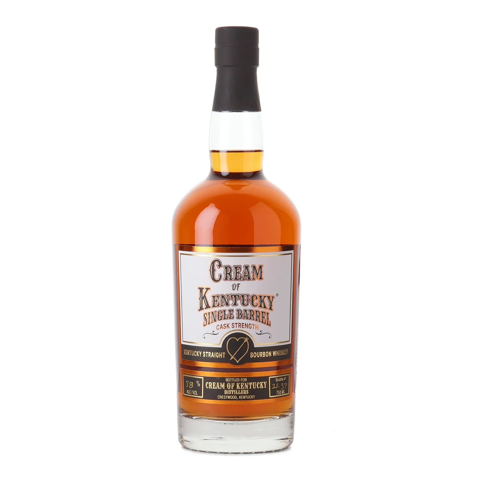 Cream of Kentucky Single Barrel Cask Strength, Cask #31, 58% whisky bottle