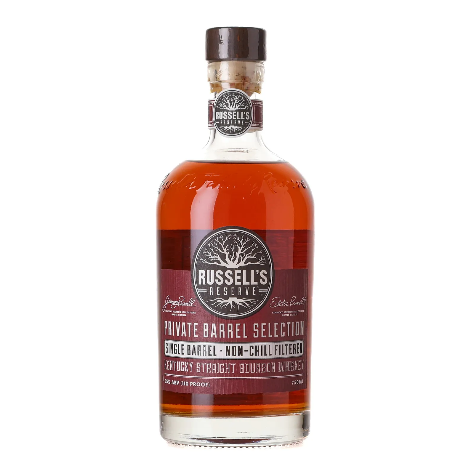 Russell's Reserve Private Barrel Selection Total Wine & More 9 Year Old, Cask #21-0351, 2022, 55% whisky bottle