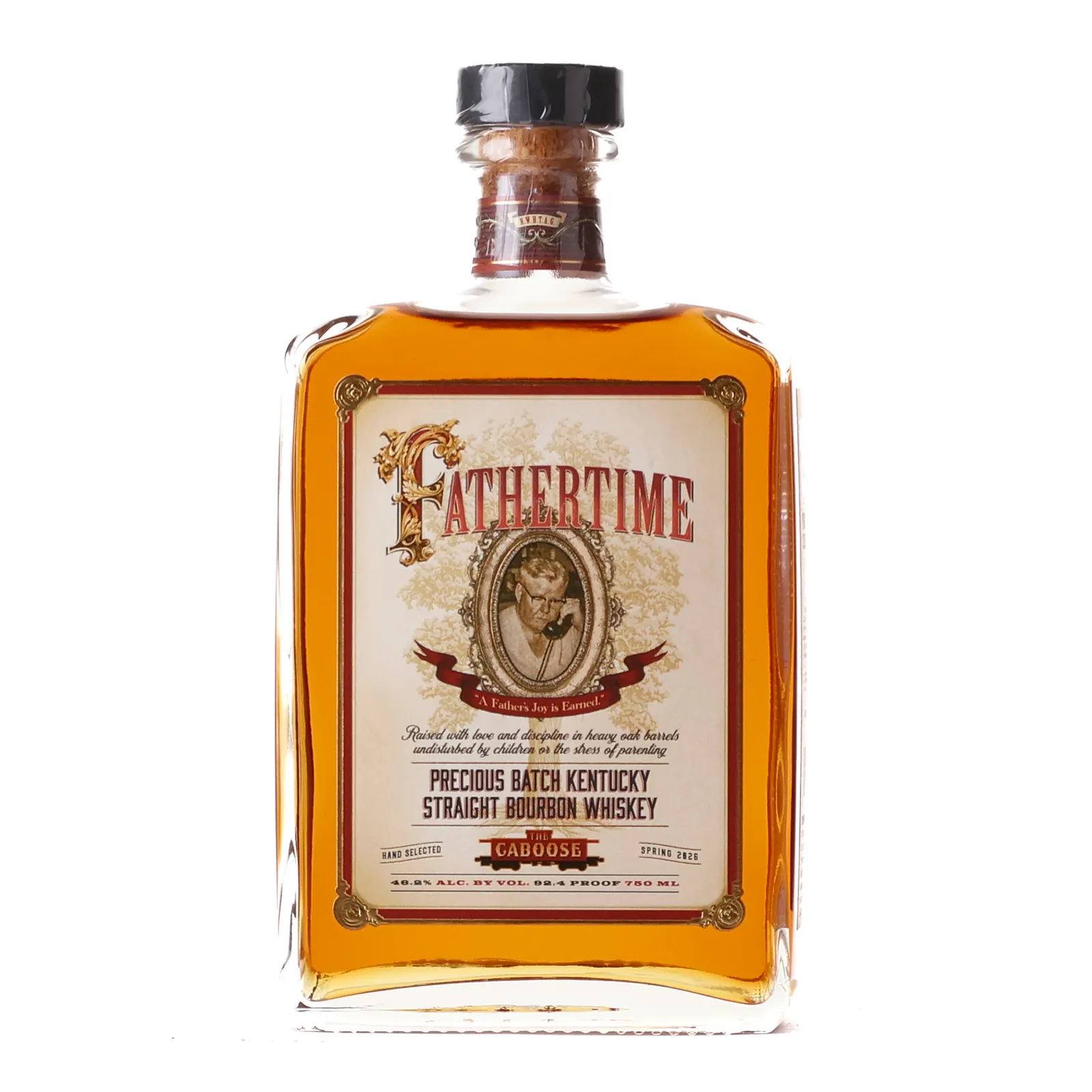 Fathertime The Caboose Small Batch No. Bourbon, Heavy Oak Cask, Precious Batch, 2026, 46.2% whisky bottle