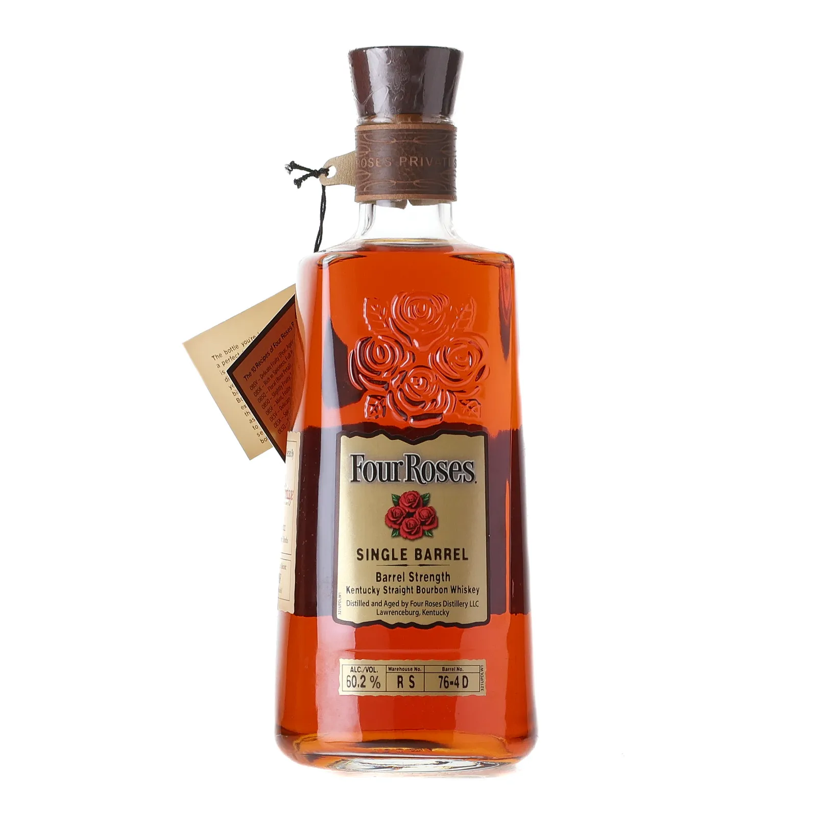 Four Roses Barrel Strength OBSF 11 Year Old, Cask #76-4D, Batch No. RS 76-4D (Tier 4), 2022, 60.2% whisky bottle