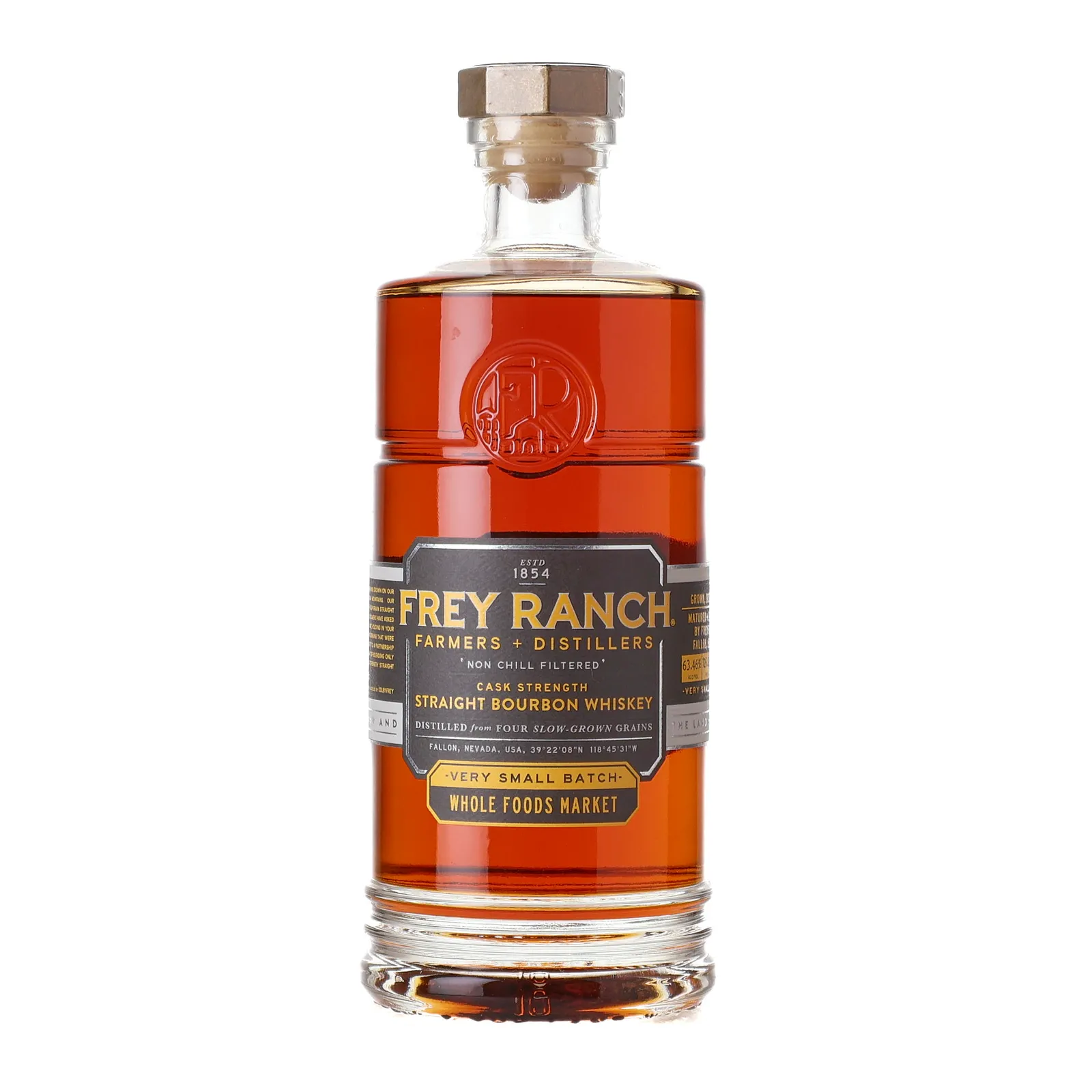 Frey Ranch Farmers + Distillers Very Small Batch No. Whole Foods Market, 63.5% whisky bottle