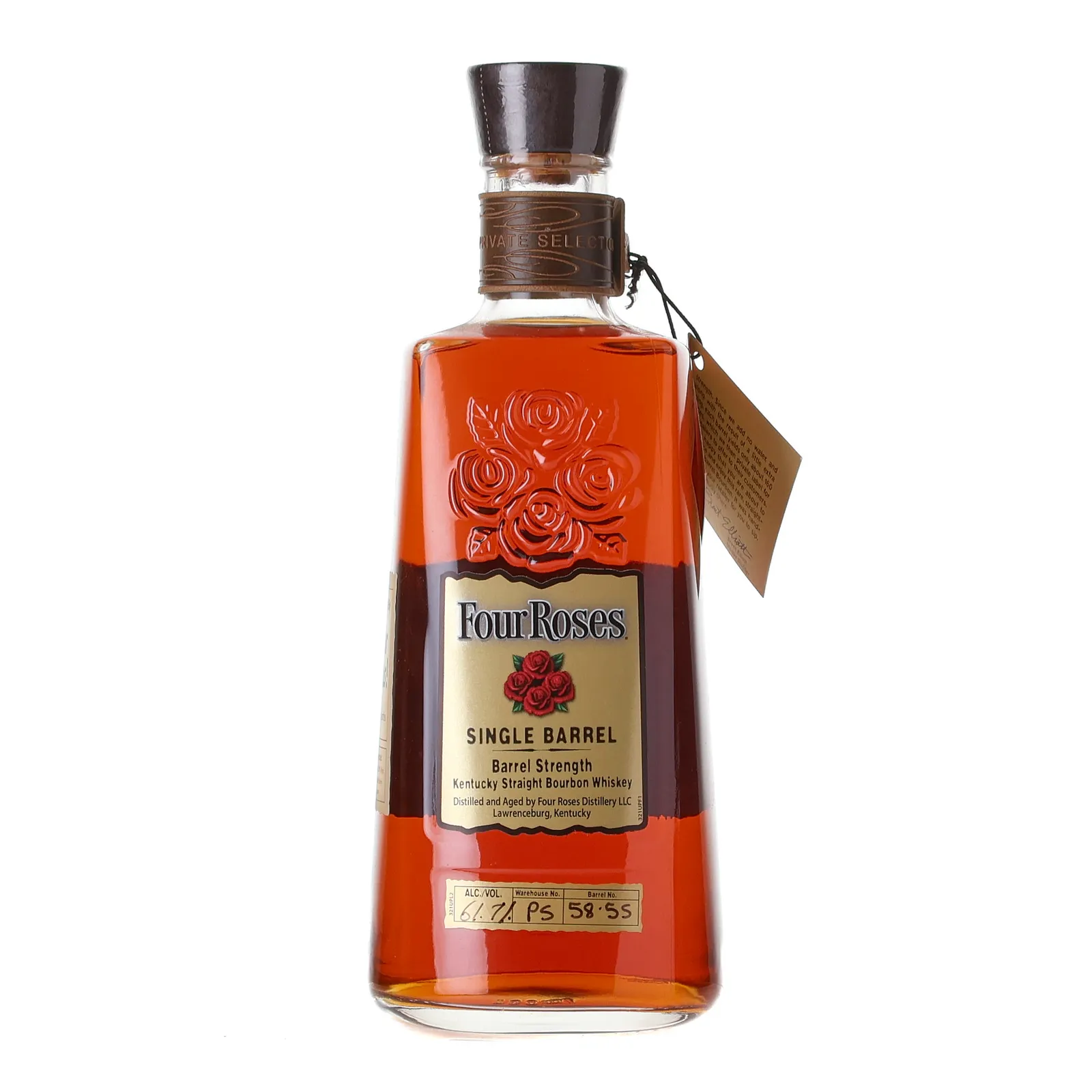Four Roses Single Barrel Barrel Strength OESV Pour Vous! 11 Year Old, Cask #58-5S, 61.7% whisky bottle