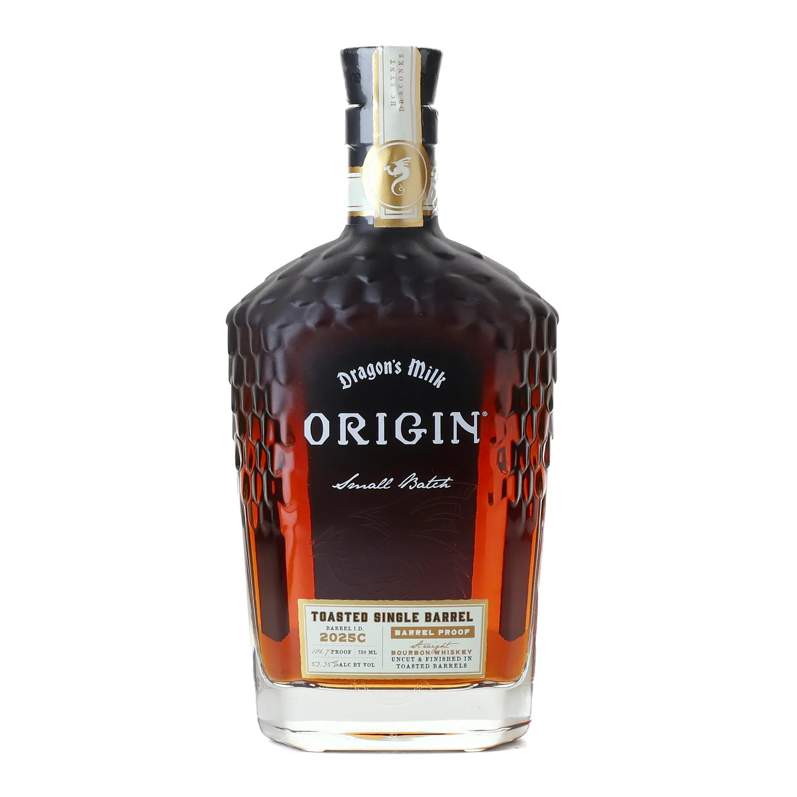 Dragon's Milk Origin Toasted Single Barrel, 2025C, 53.4% whisky bottle