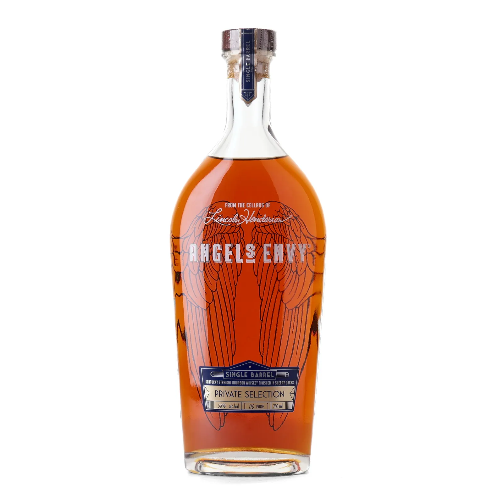 Angel's Envy Sherry Cask Private Selection Single Barrel, Bourbon, Cask #SH-CE054, 58% whisky bottle