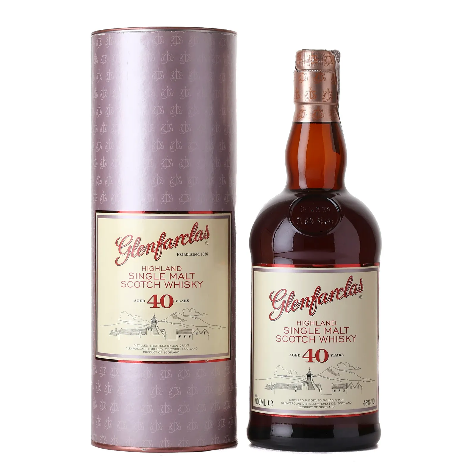 Glenfarclas 40 Year Old, Sherry Cask, 2010, 46% whisky bottle
