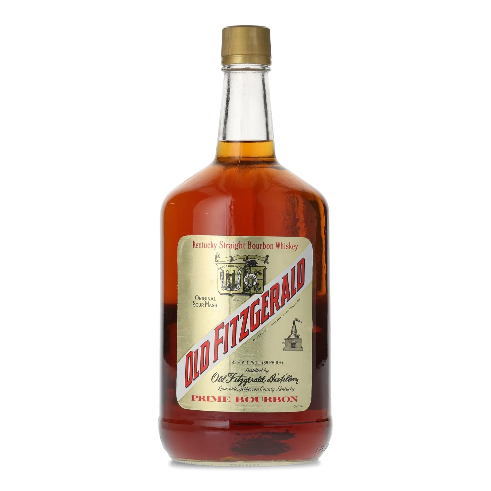 Old Fitzgerald Prime Bourbon, 43% whisky bottle