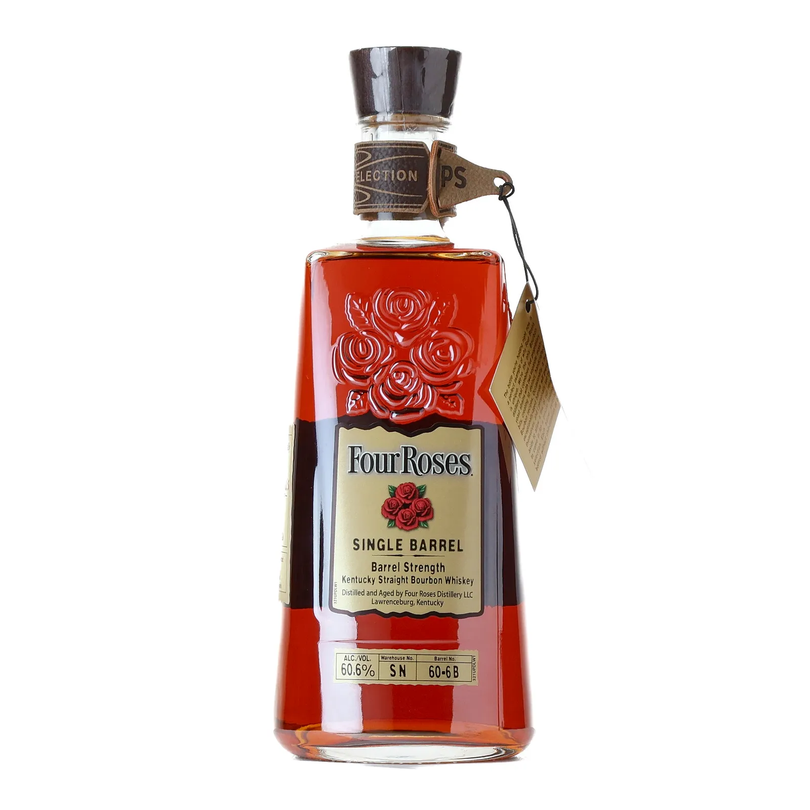 Four Roses Single Barrel Private Selection OBSO 10 Year Old, Cask #60-6 B, 60.6% whisky bottle