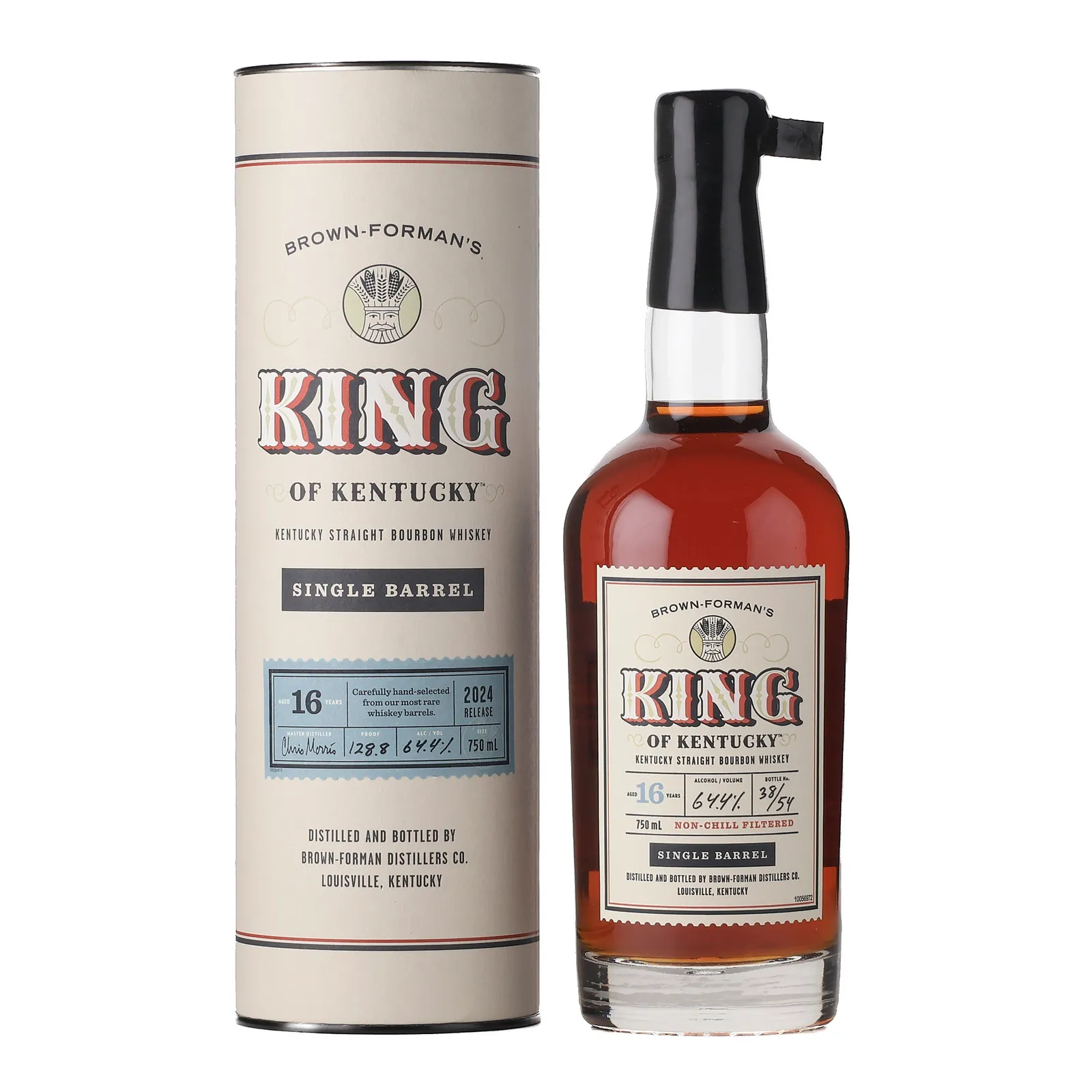 King of Kentucky 16 Year Old, Cask #9, 2024, 64.4% whisky bottle