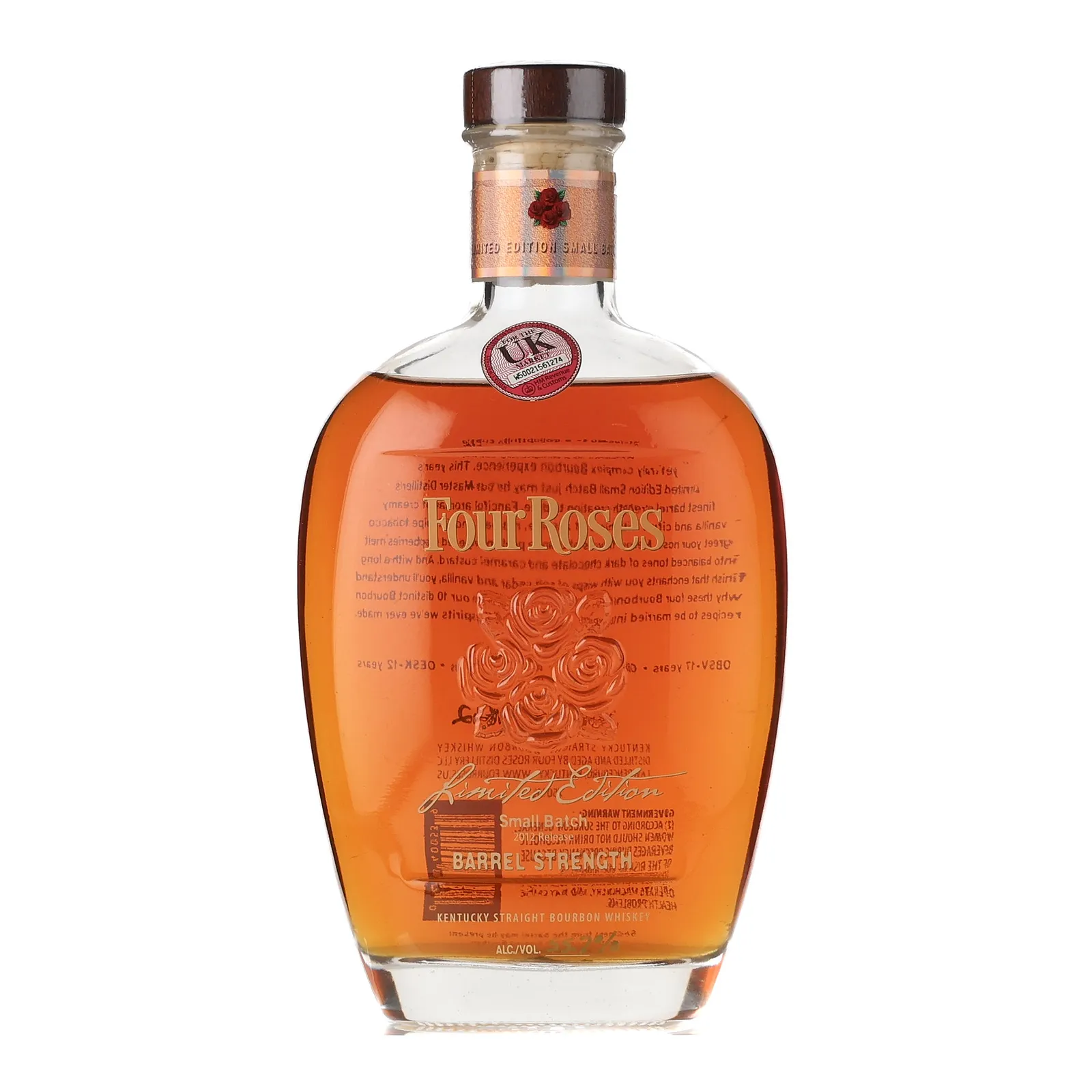 Four Roses Limited Edition Small Batch No. Bourbon, New American Oak Cask, 2012, 55.2% whisky bottle