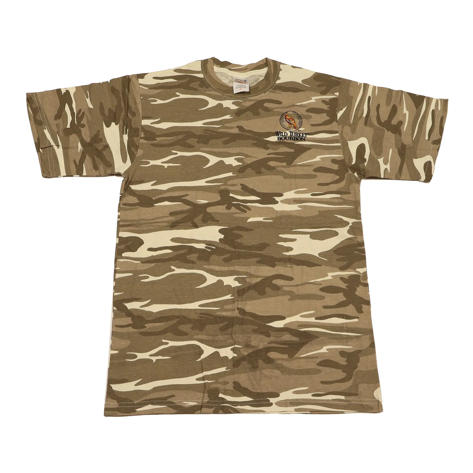 Wild Turkey Camouflage T-Shirt whisky bottle
