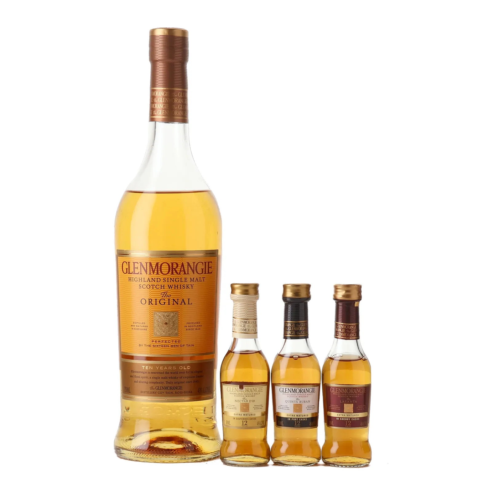 Glenmorangie The Original Discovery Pack, 43% whisky bottle