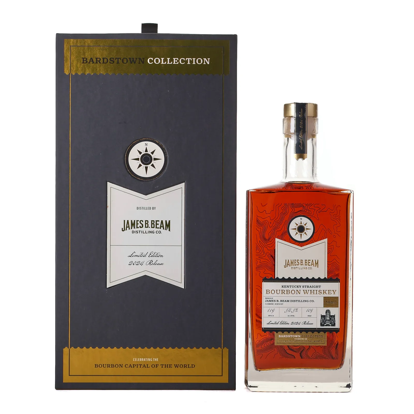 James B. Beam Bardstown Collection Limited Edition, 2024, 54.5% whisky bottle