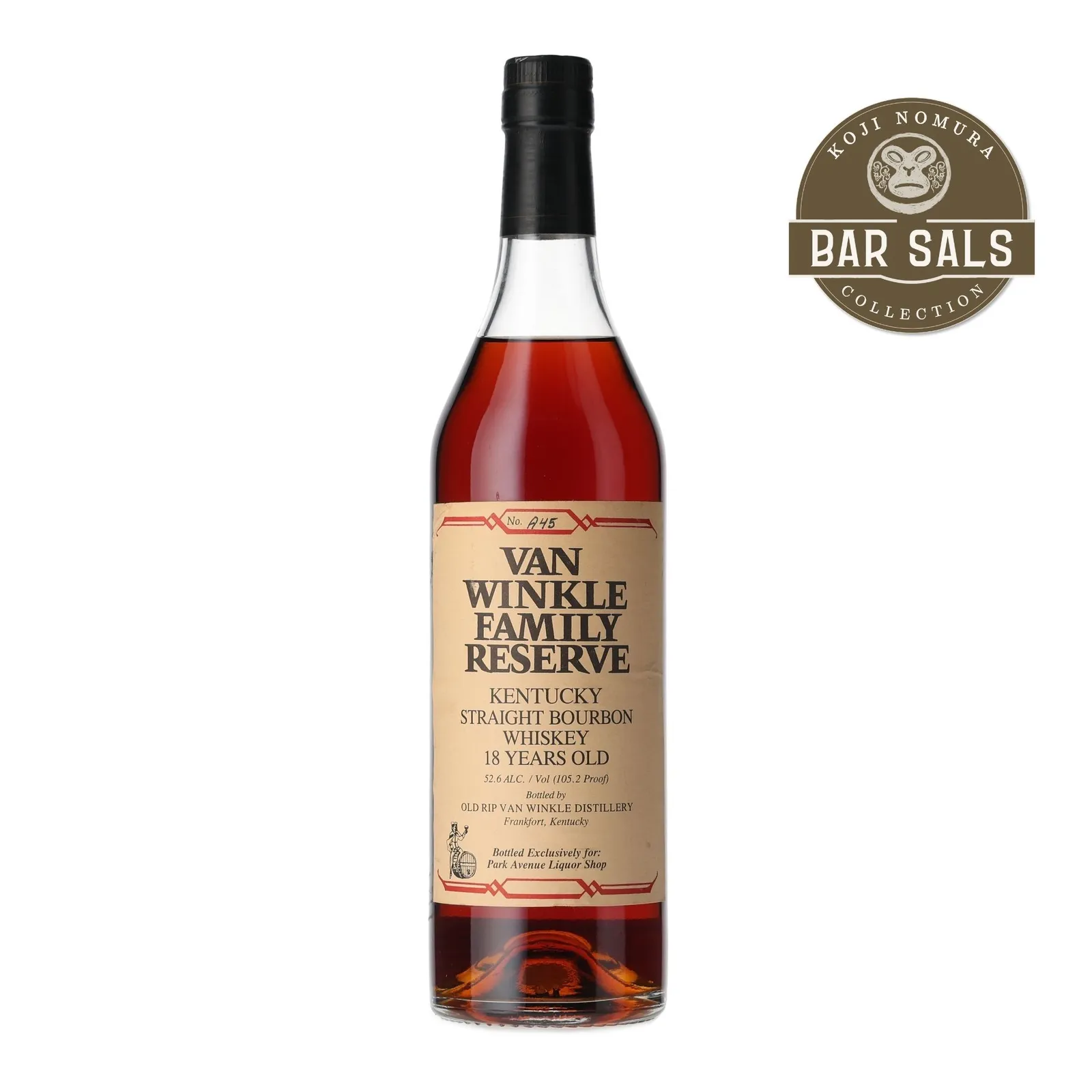 Van Winkle Family Reserve 18 Year Old, 2003, 52.6% whisky bottle