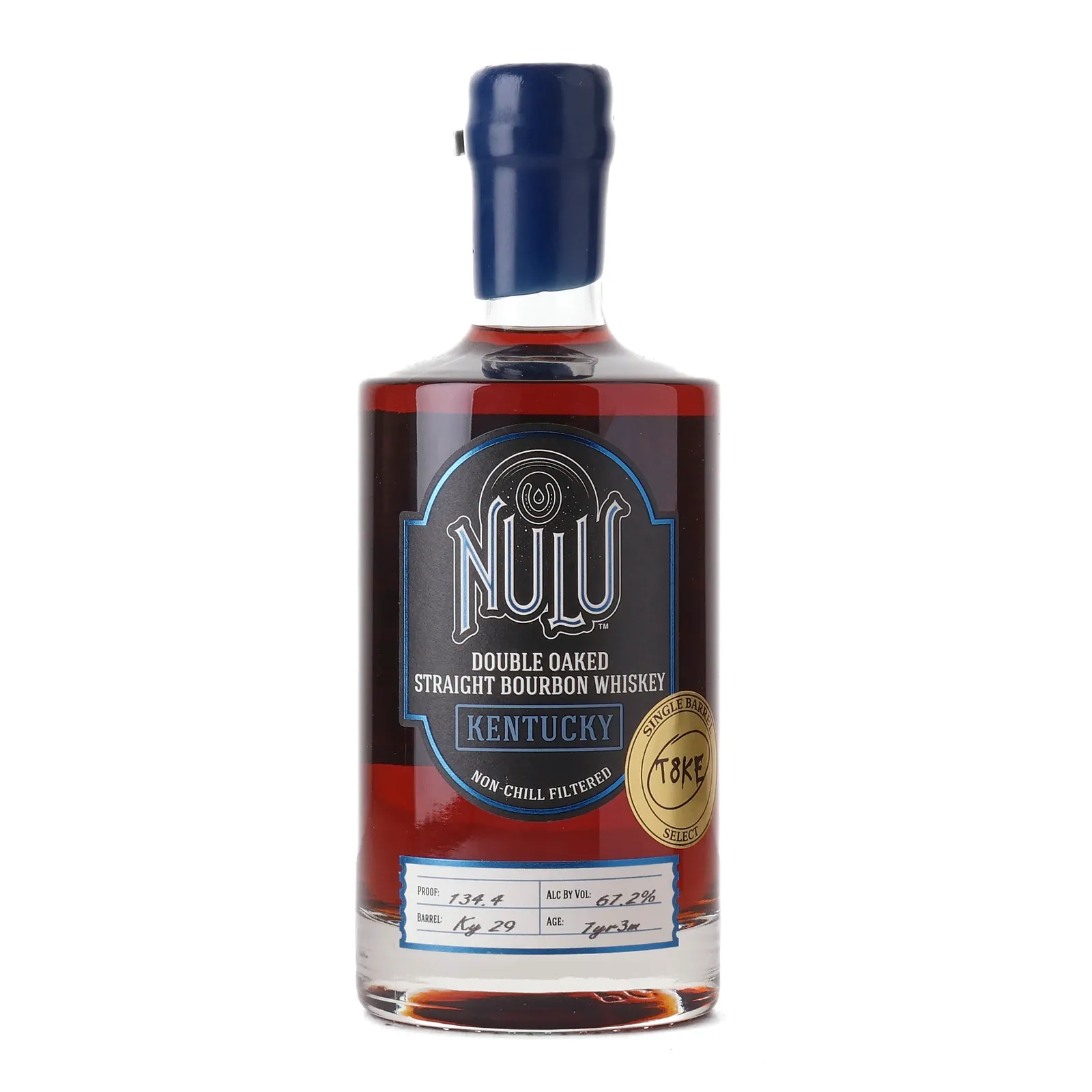 Nulu Double Oaked Kentucky Straight Bourbon 7 Year Old, Cask #Ky 29, 67.2% whisky bottle