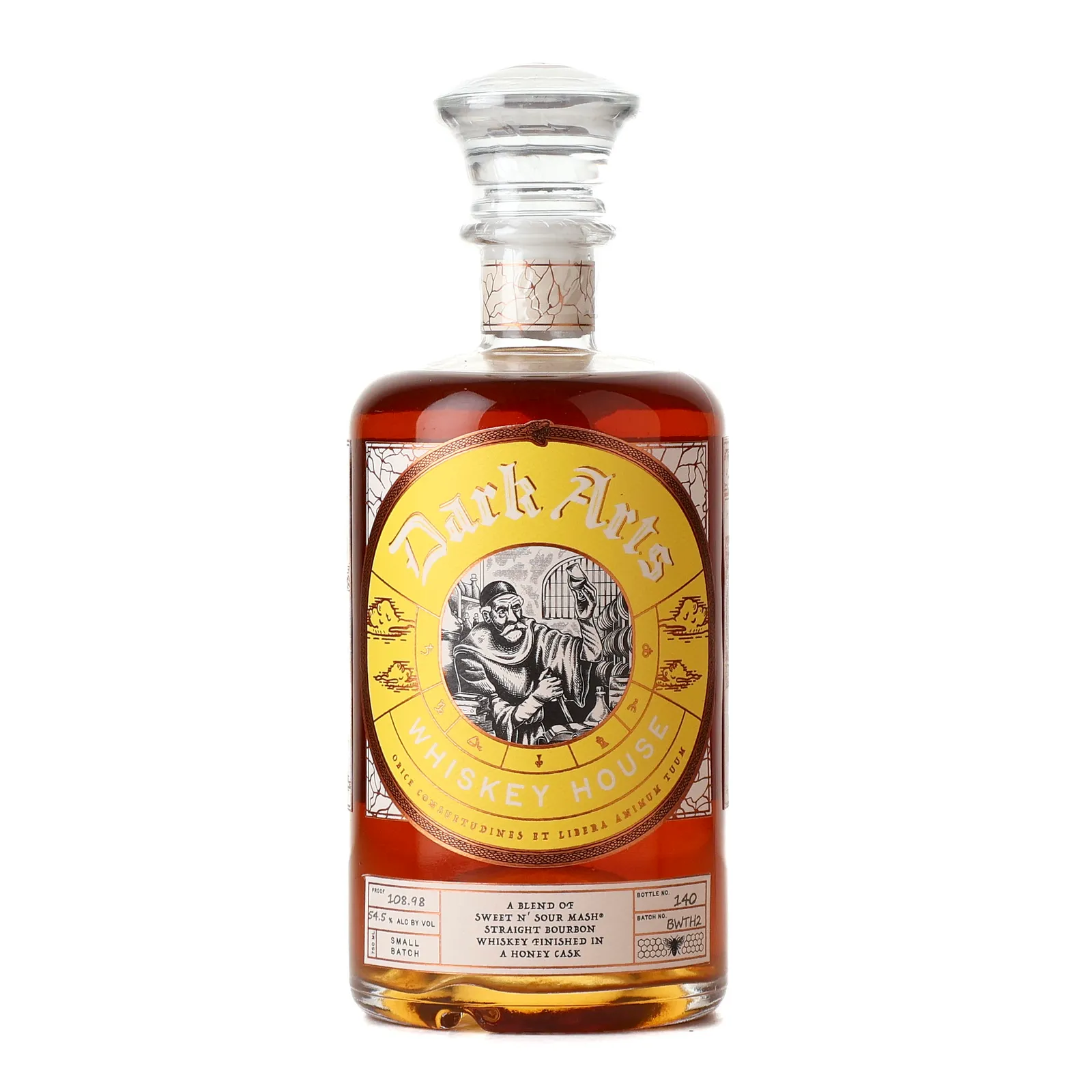 Dark Arts Whiskey House Midas Touch Private Barrel Selection, Honey Cask, Batch No. BWTH2, Dark Arts Whiskey House, 54.5% whisky bottle