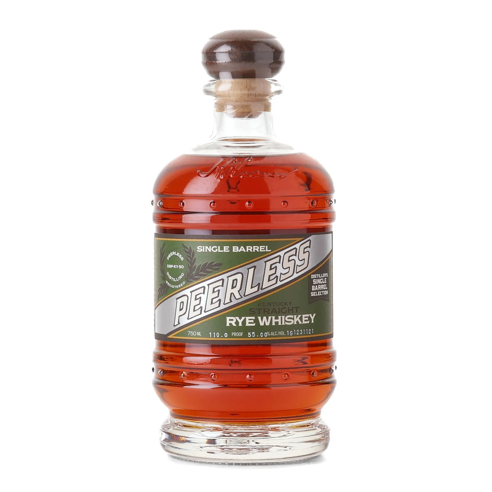 Peerless Rye 'Vintage Candy' Private Barrel Selection, 2026, 55% whisky bottle