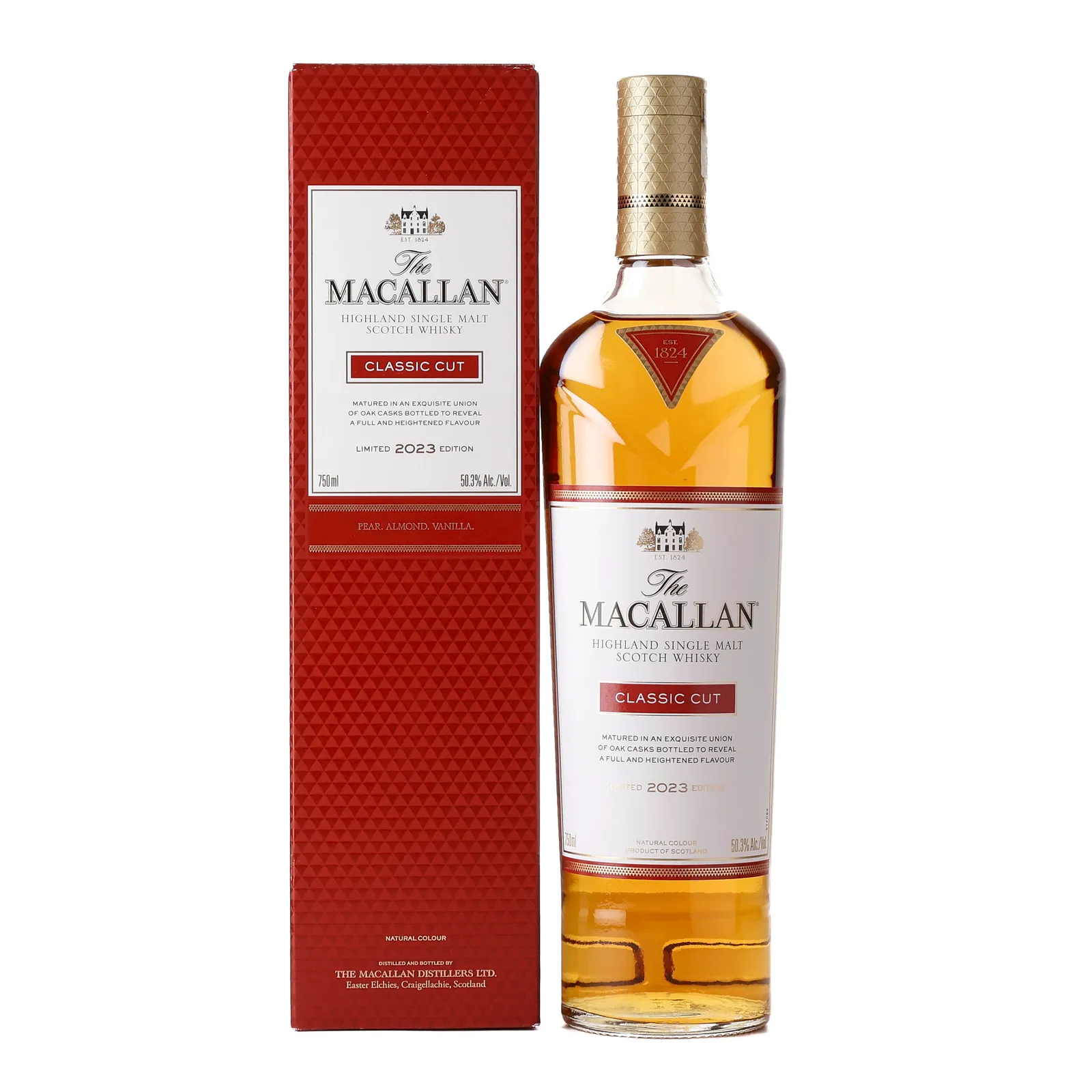 Macallan Classic Cut, Bourbon & Sherry Cask, 2023, 50.3% whisky bottle