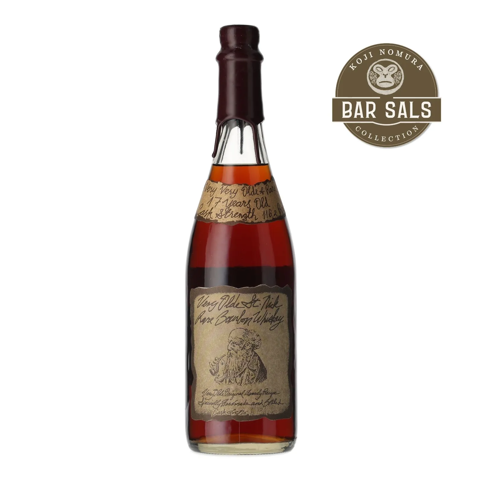 Very Olde St. Nick Rare Bourbon 17 Year Old, Cask #H136, 58.1% whisky bottle