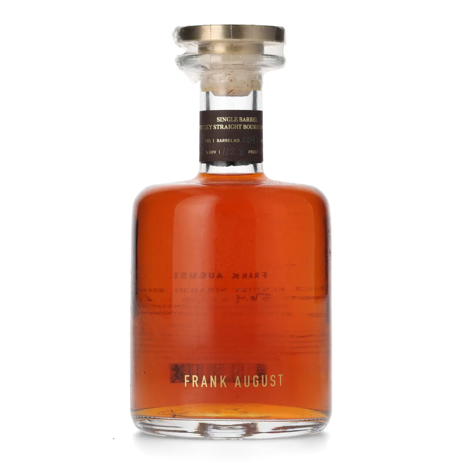 Frank August Single Barrel 6 Year Old, Cask #6041, 56.4% whisky bottle