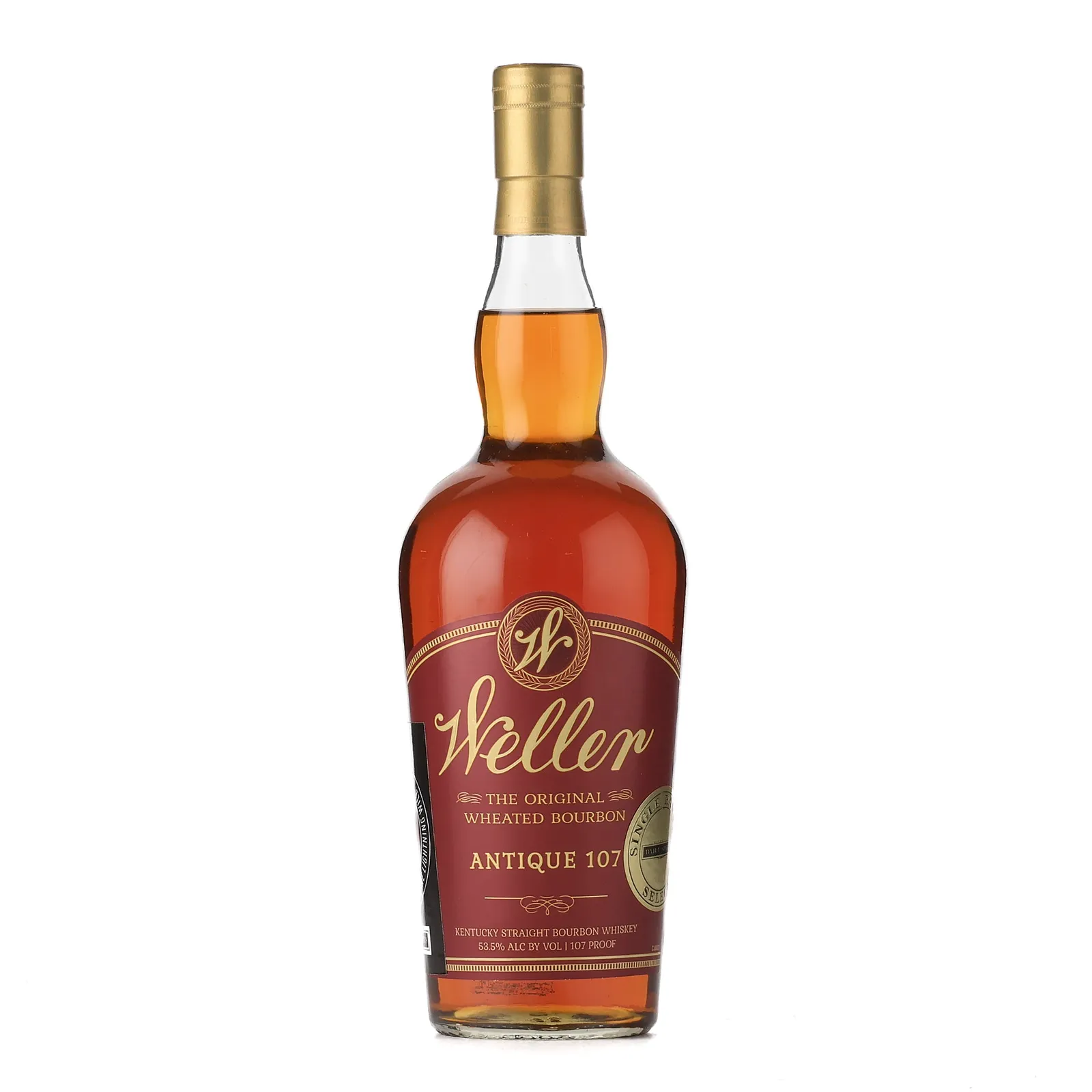 Weller Antique 107 'Nashville Daily Spirits' Single Barrel Select, Bourbon Cask, 2021, 53.5% whisky bottle