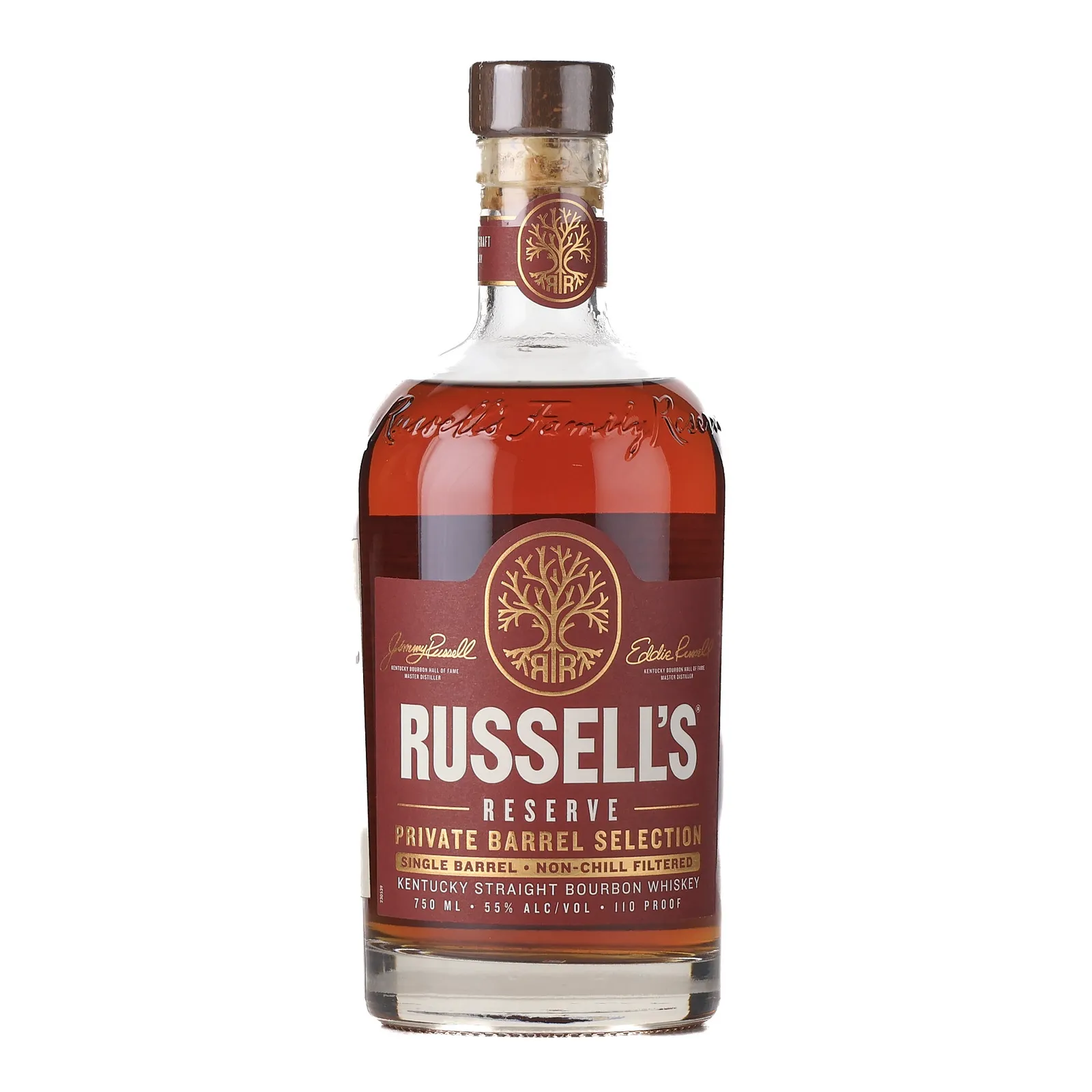 Russell's Reserve Private Barrel Selection 'Rare Bird 101' 9 Year Old, Cask #22-0753, 2023, 55% whisky bottle