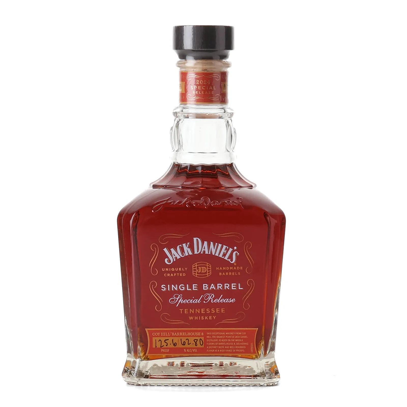 Jack Daniel's Coy Hill Barrelhouse 8 Single Barrel Special Release 11 Year Old, Cask #24-07328, 2024, 62.8% whisky bottle