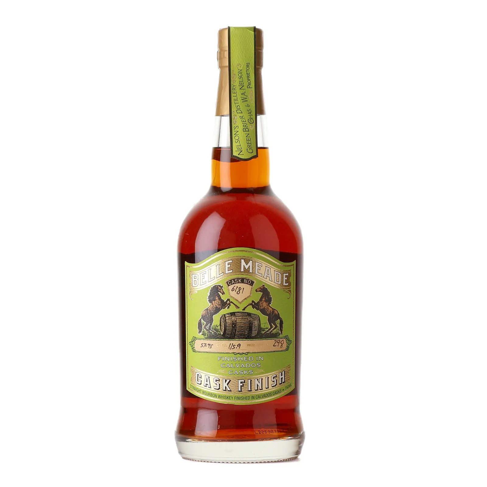 Belle Meade Calvados Cask Finish, Cask #681, 57.95% whisky bottle