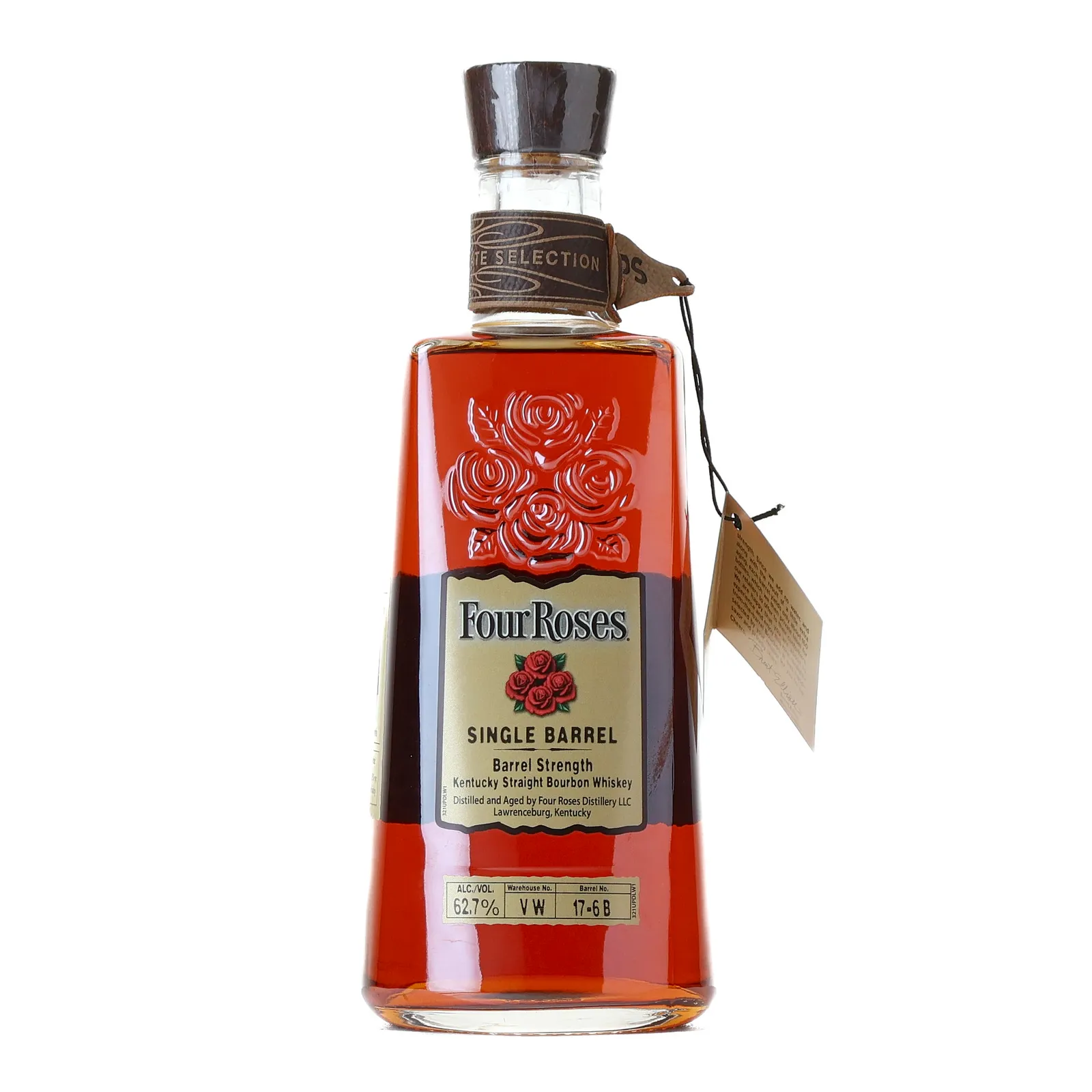 Four Roses Private Selection Single Barrel OBSK 8 Year Old, Cask #17-6B, 62.7% whisky bottle