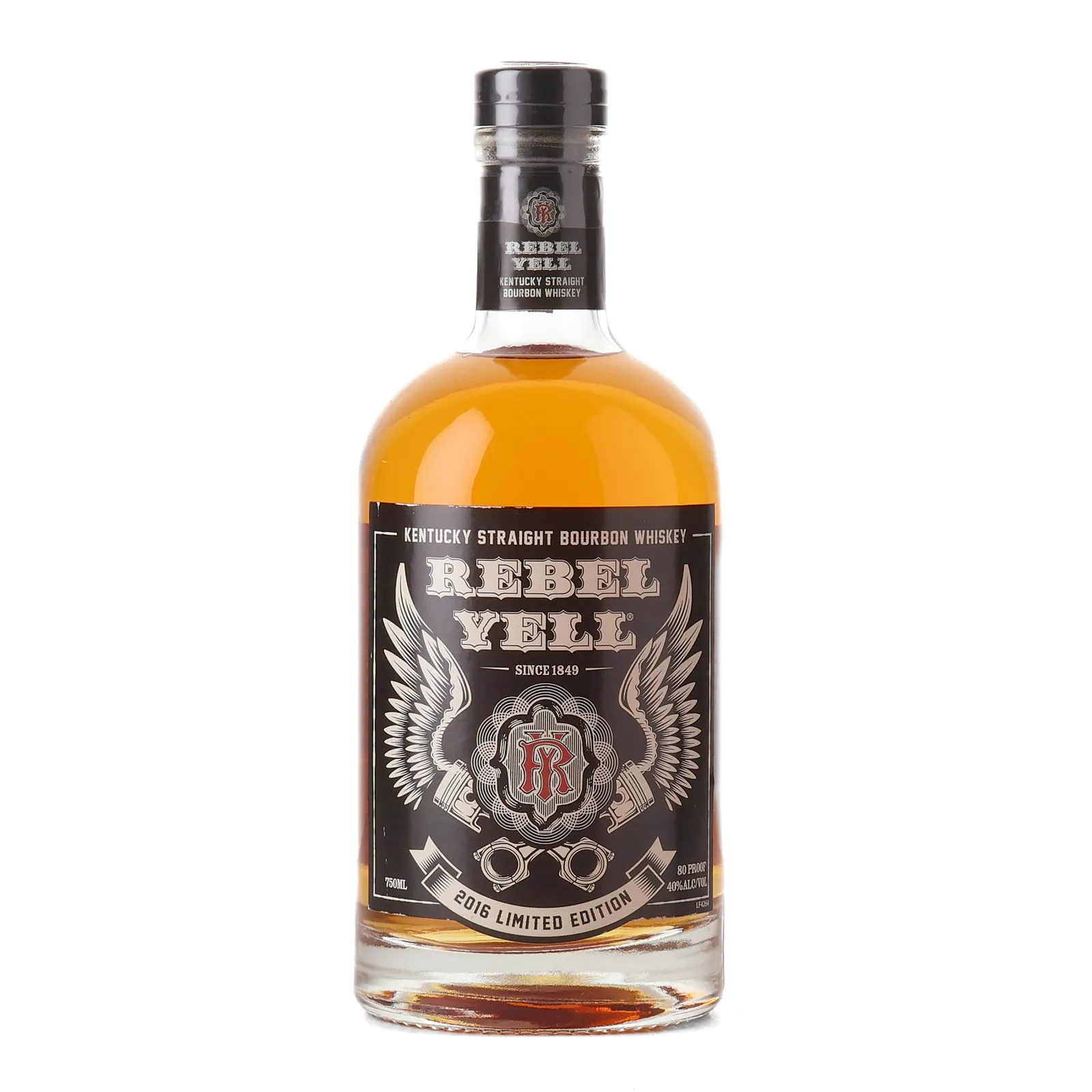 Rebel Yell Limited Edition, 2016, 40% whisky bottle