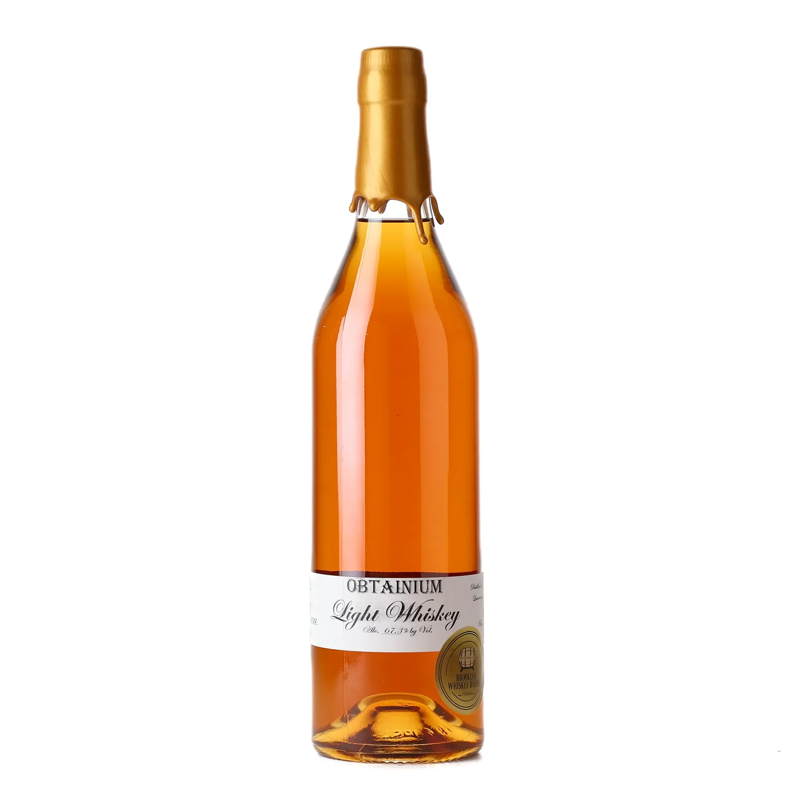 Obtanium Light Whiskey 15 Year Old, Cask #SC-00465, 2007, Cat's Eye Distillery, 67.3% whisky bottle