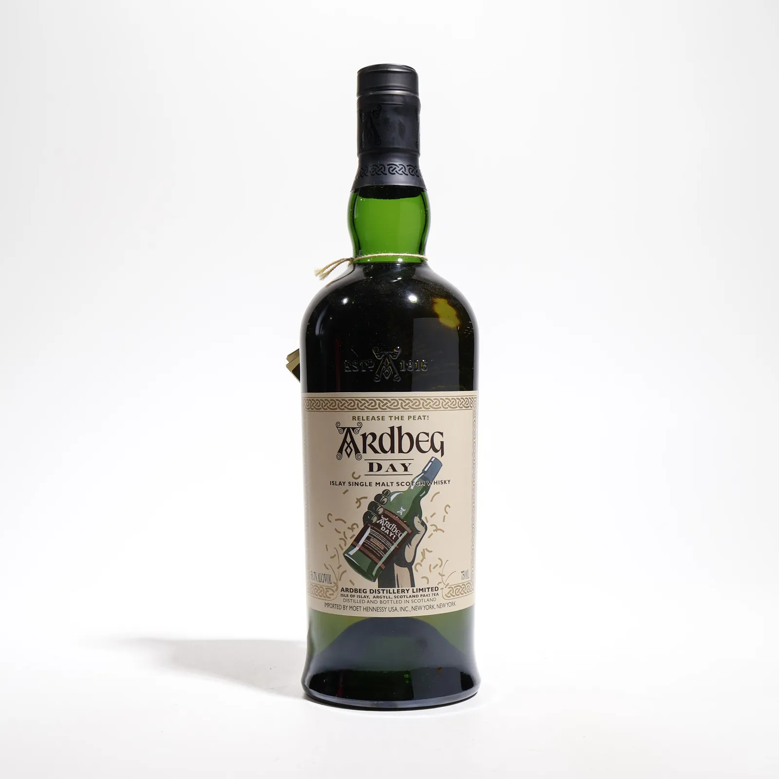 Ardbeg Day Committee Release, Bourbon & Sherry Cask, 2012, 56.7% whisky bottle