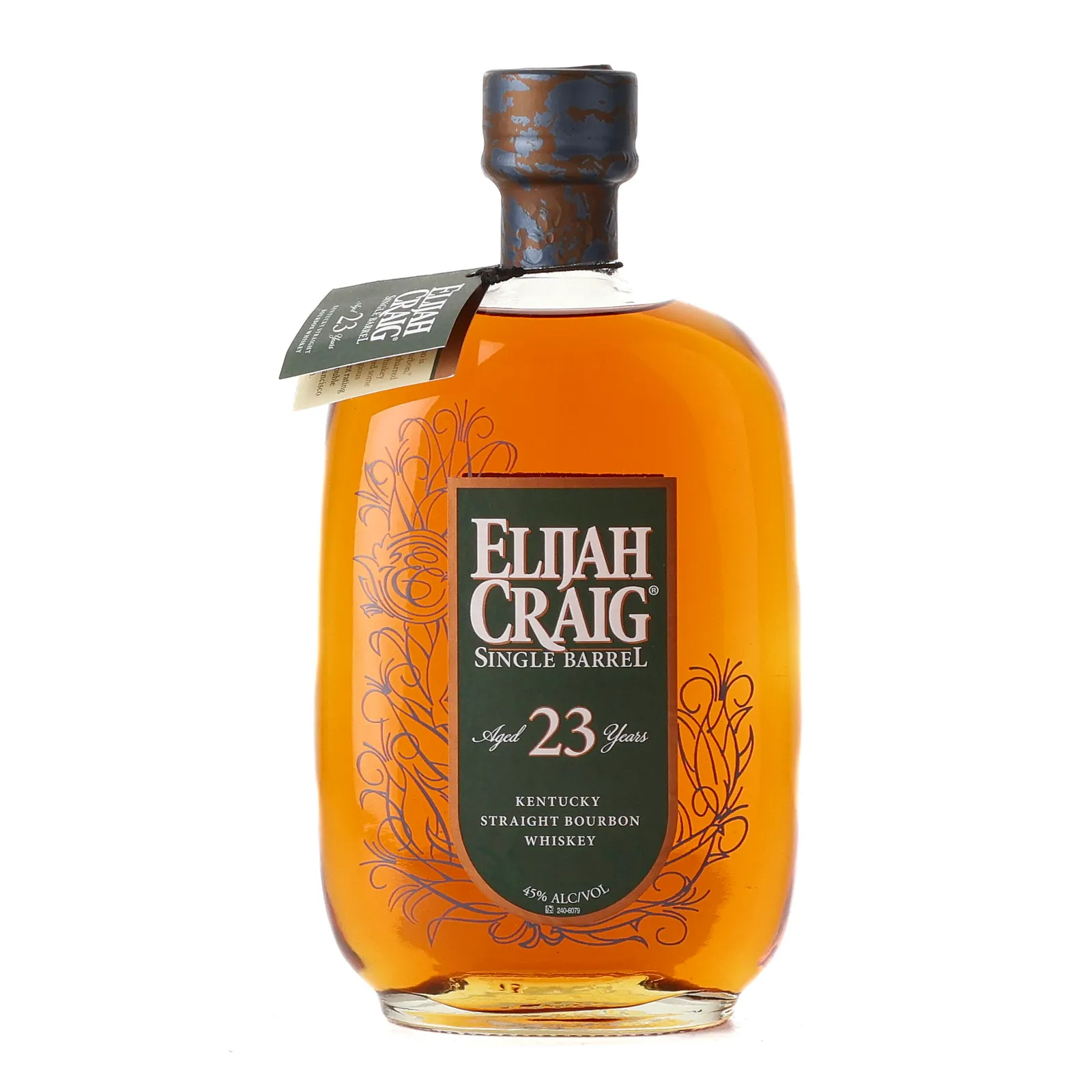 Elijah Craig Single Barrel 23 Year Old, Oak Cask, Cask #194, 2016, 45% whisky bottle