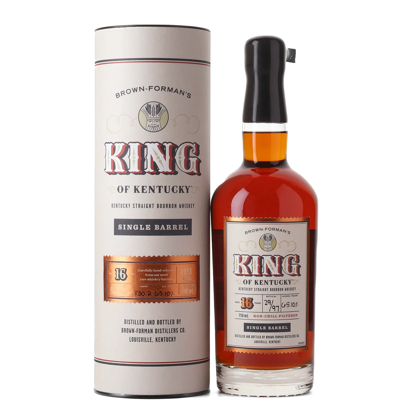 King of Kentucky 16 Year Old, Cask #10, 2023, 65.1% whisky bottle