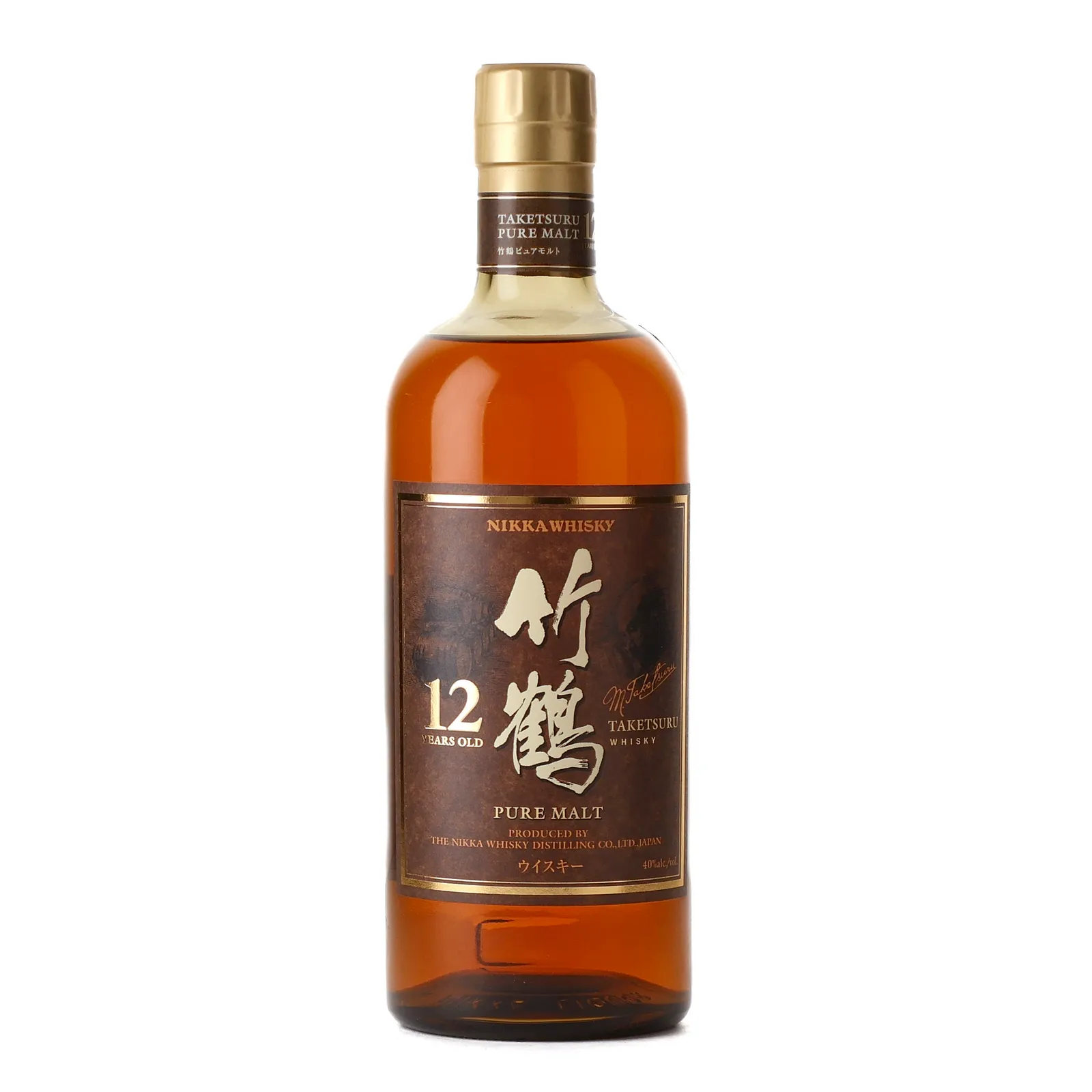 Taketsuru Pure Malt 12 Year Old, Sherry Cask, 2011, 40% whisky bottle