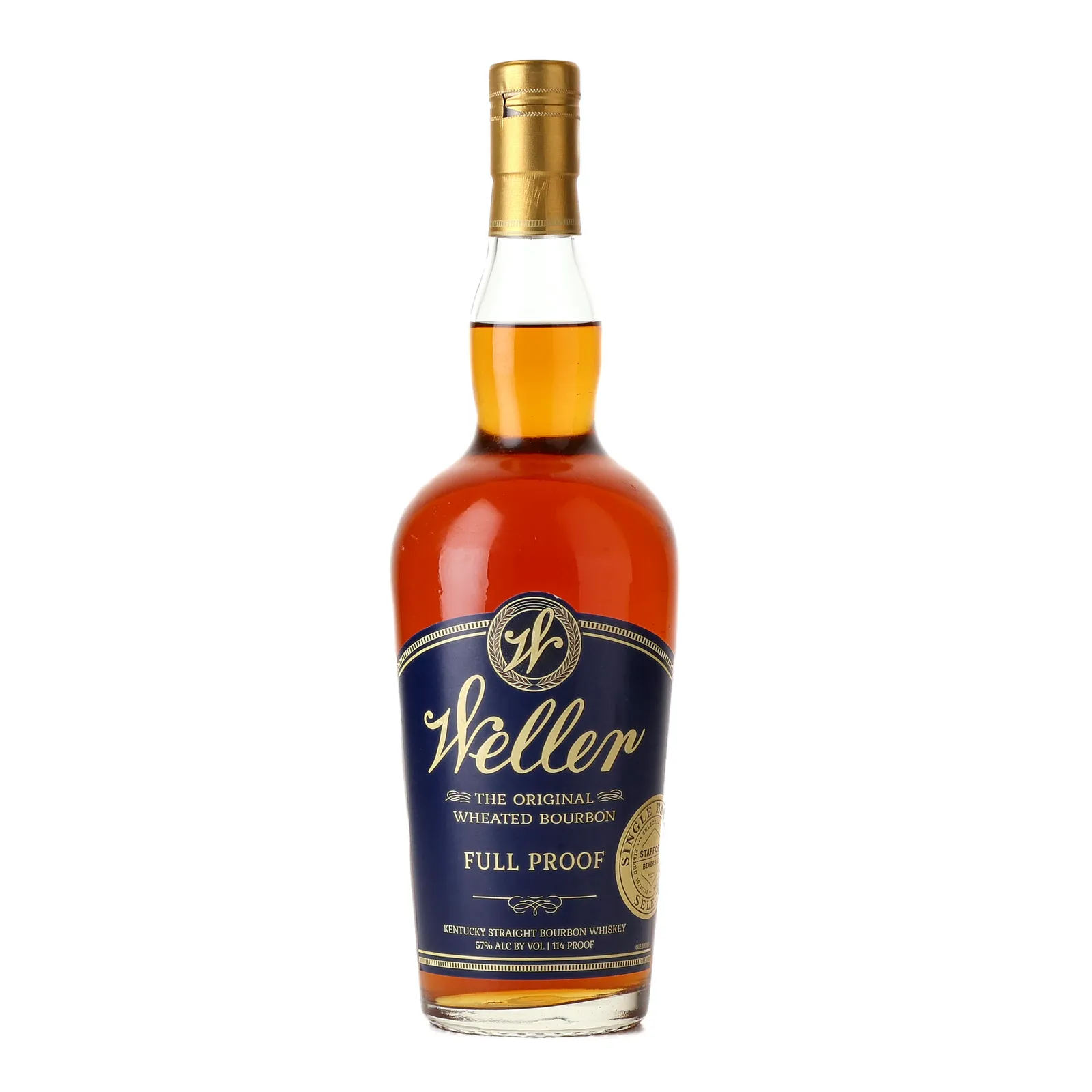 Weller Full Proof Stafford Beverage Single Barrel Select 7 Year Old, Cask #095, 2020, 57% whisky bottle