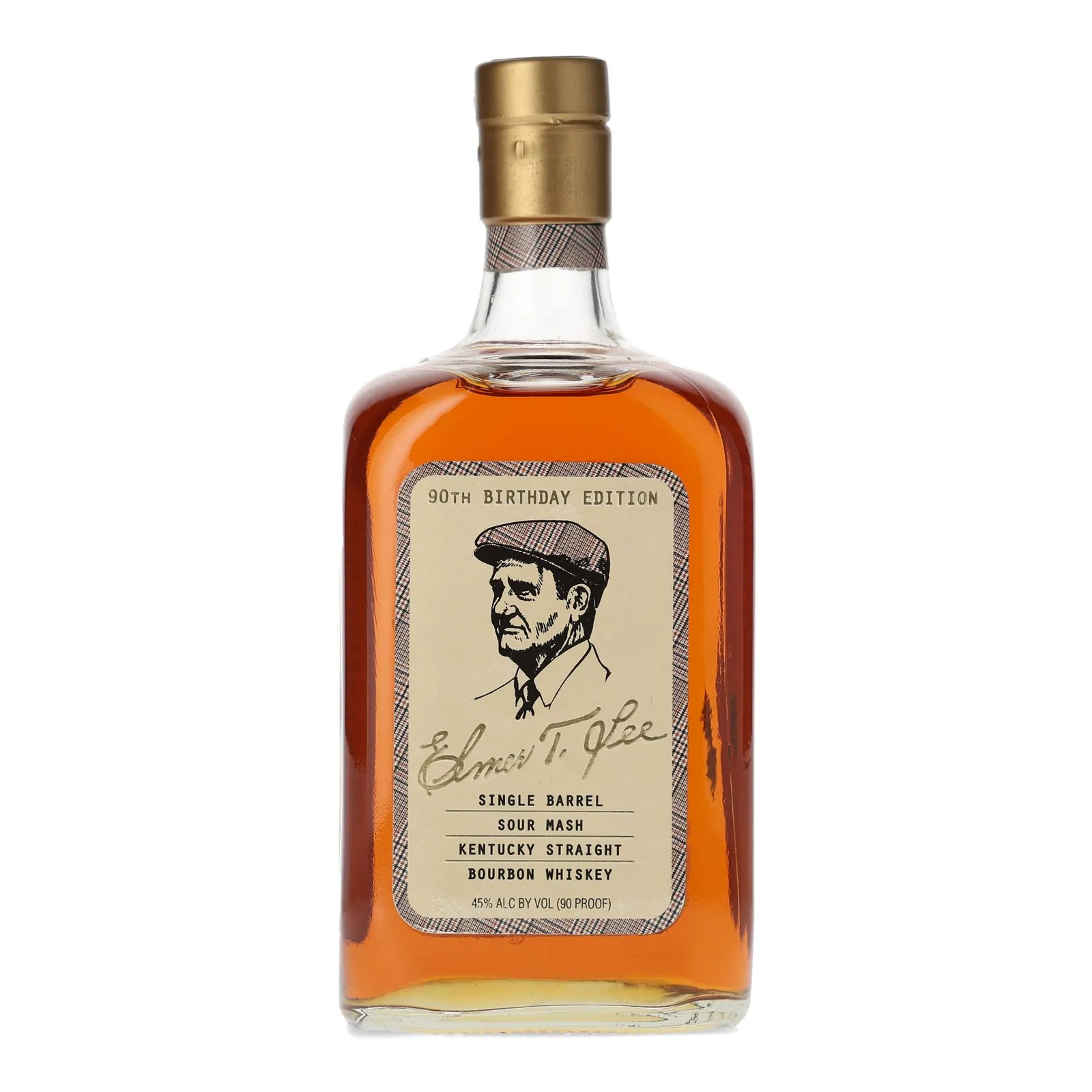 Elmer T. Lee 90th Birthday Edition, Bourbon Cask, 2009, 45% whisky bottle