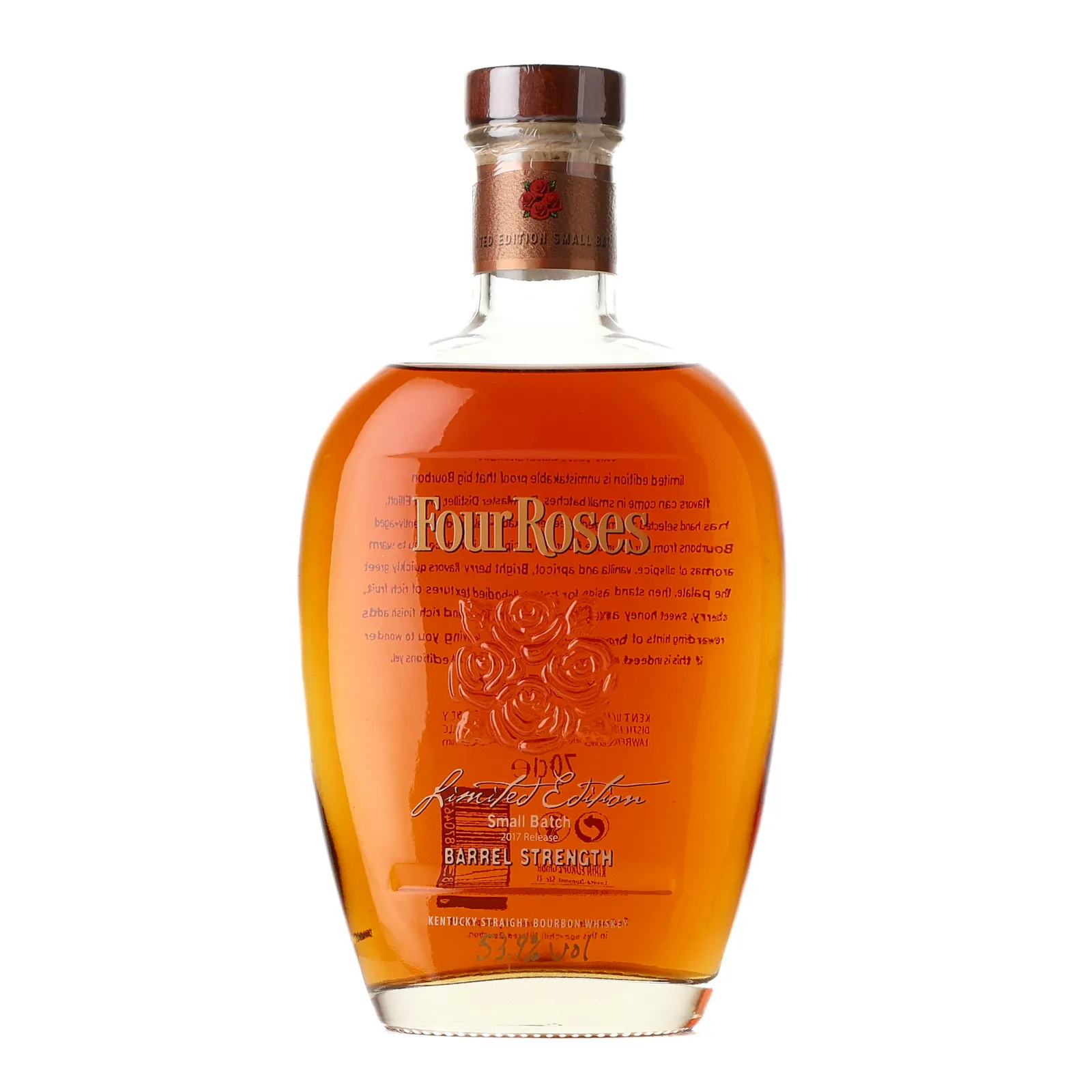 Four Roses Barrel Strength Small Batch Limited Edition 12 Year Old, 2017, 53.9% whisky bottle