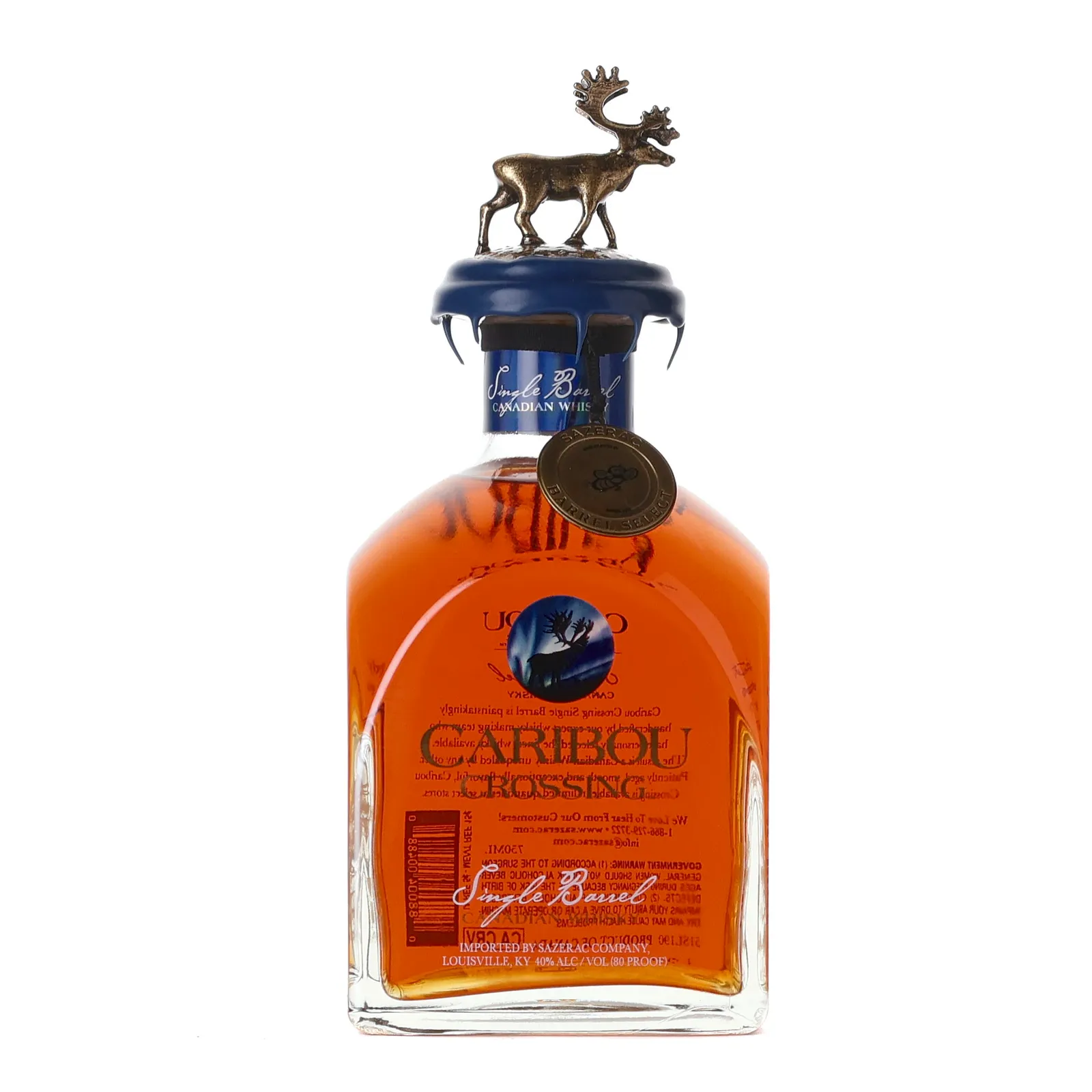 Caribou Crossing Private Barrel Selection, Cask #335, 2026, 40% whisky bottle